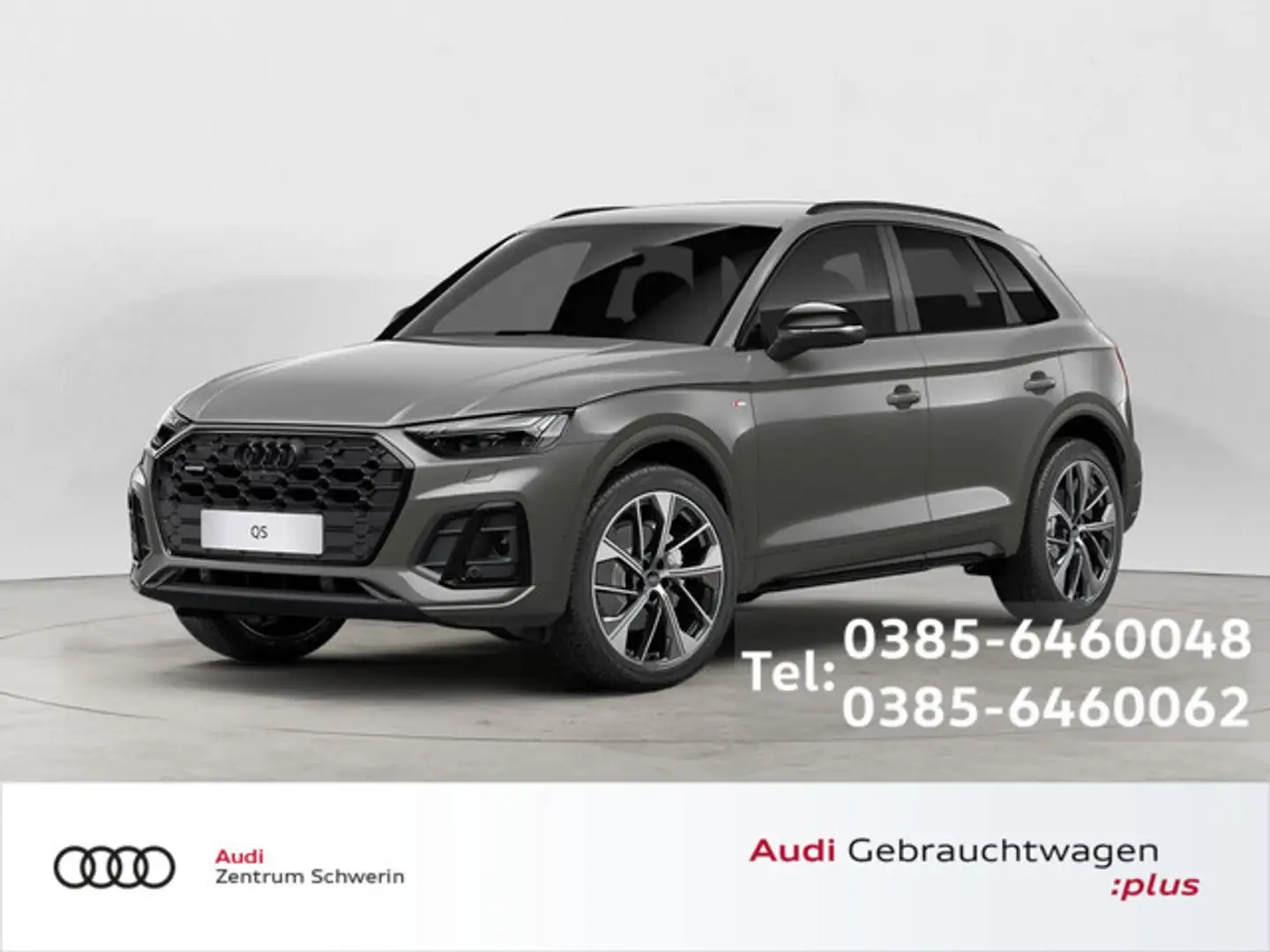 Audi Q5 40 2.0 TDI quattro S line S-tronic 360° Grau - 1