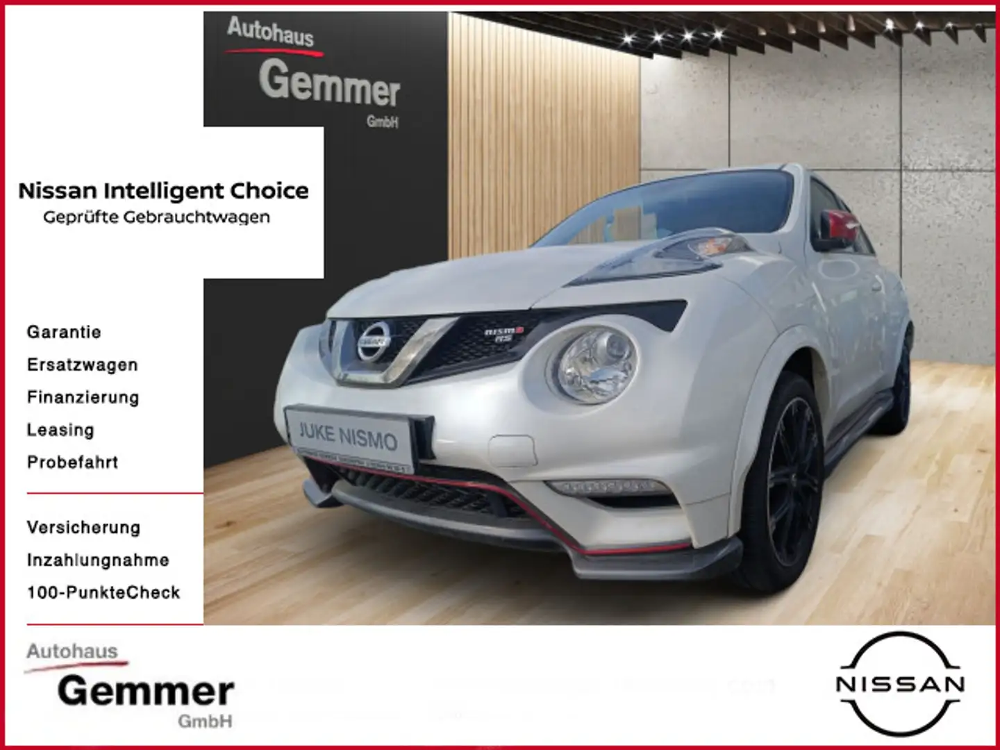 Nissan Juke 1.6 DIG-T 6MT 218PS 2WD NISMO Білий - 1