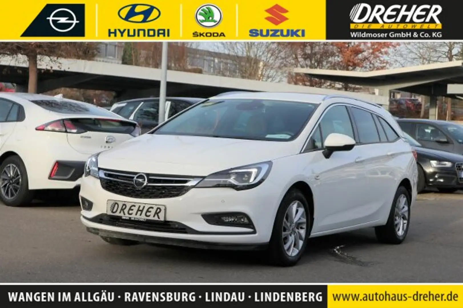 Opel Astra Astra K ST 1.4 Turbo Innovation Navi/LED/PDC/LM BC Weiß - 1