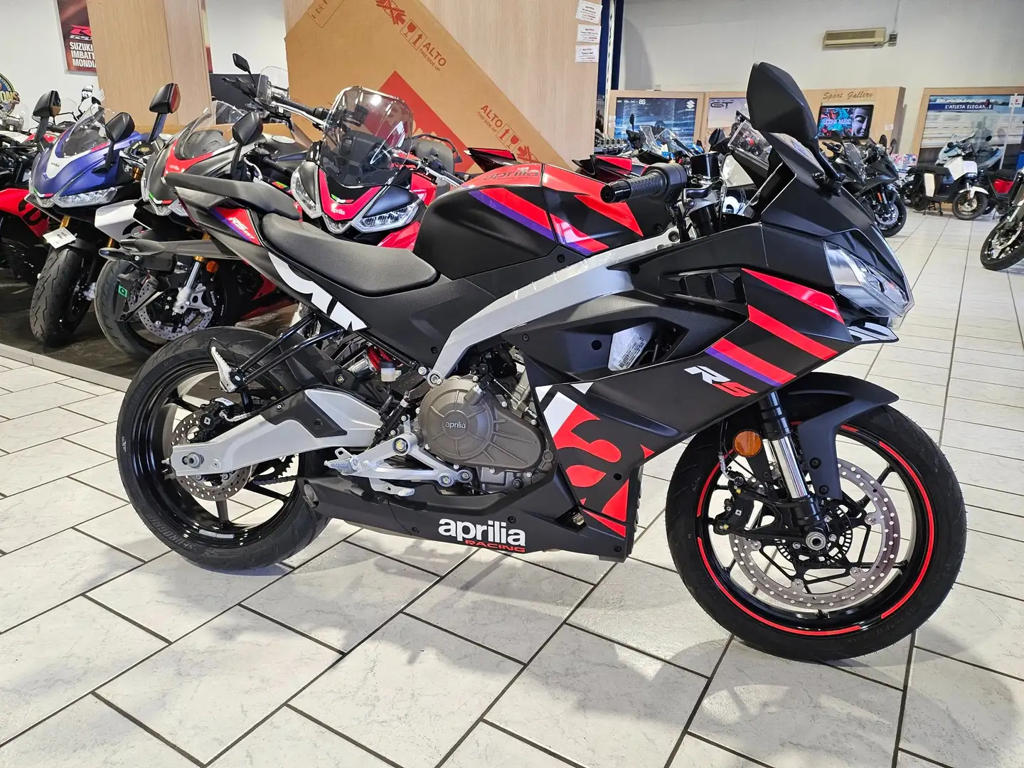 Aprilia RS 457 EURO 5 + ABS Bianco - 2
