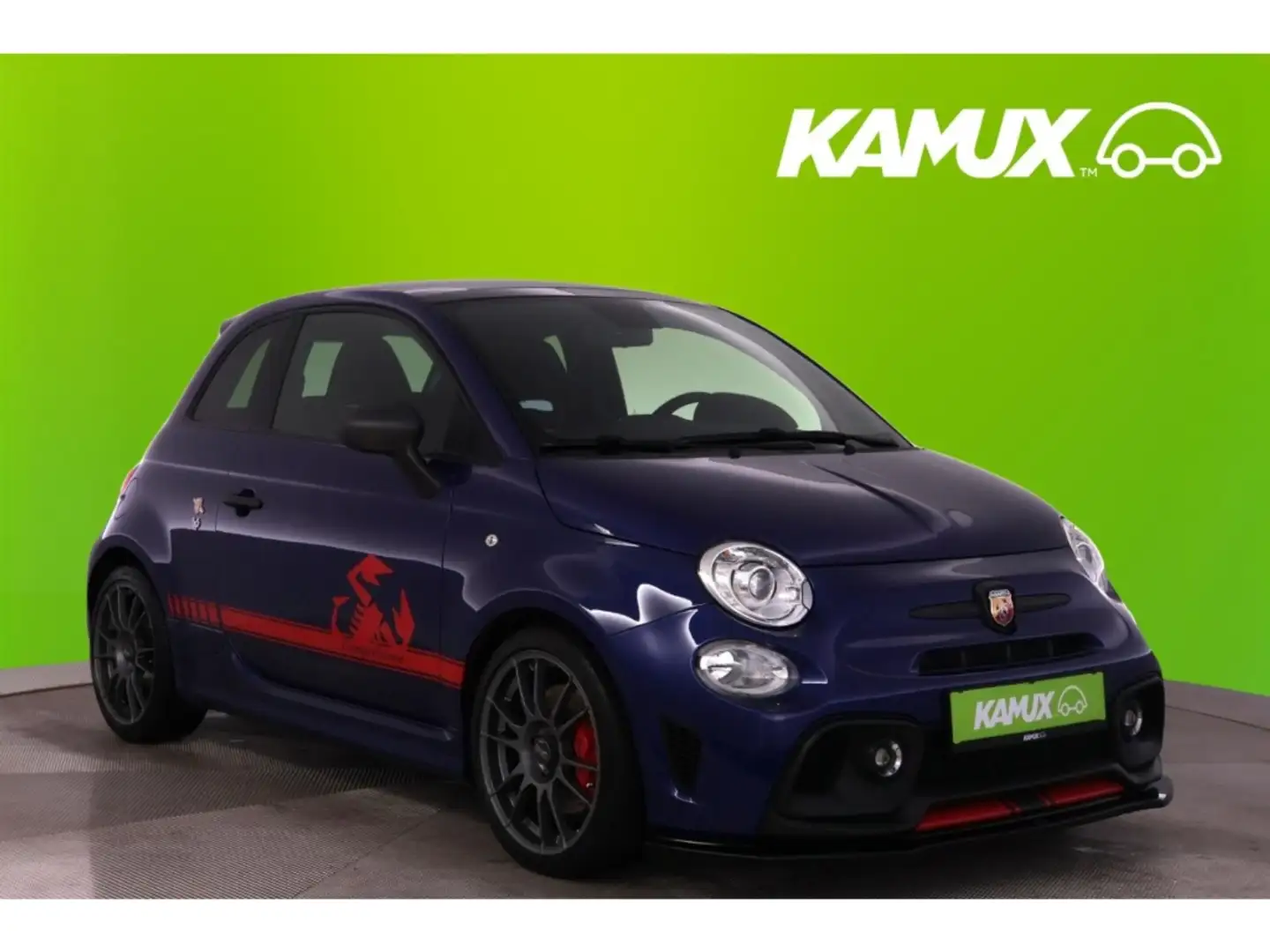 Abarth 595 Competizione 1.4T-Jet+XENON+NAVI+PANO Blau - 1