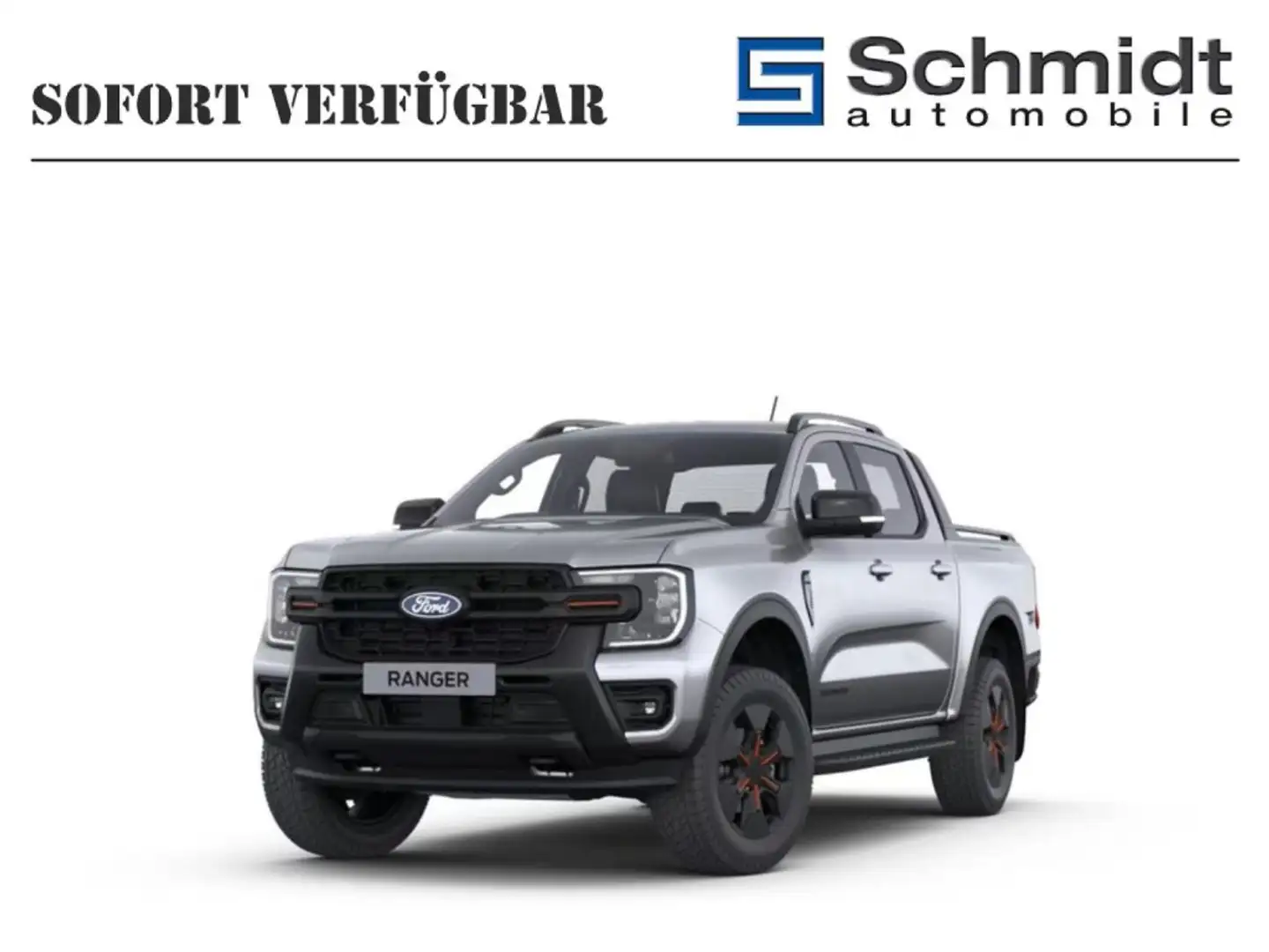 Ford Ranger DK Wildtrak 2,3L PHEV 281PS A AWD Silber - 1