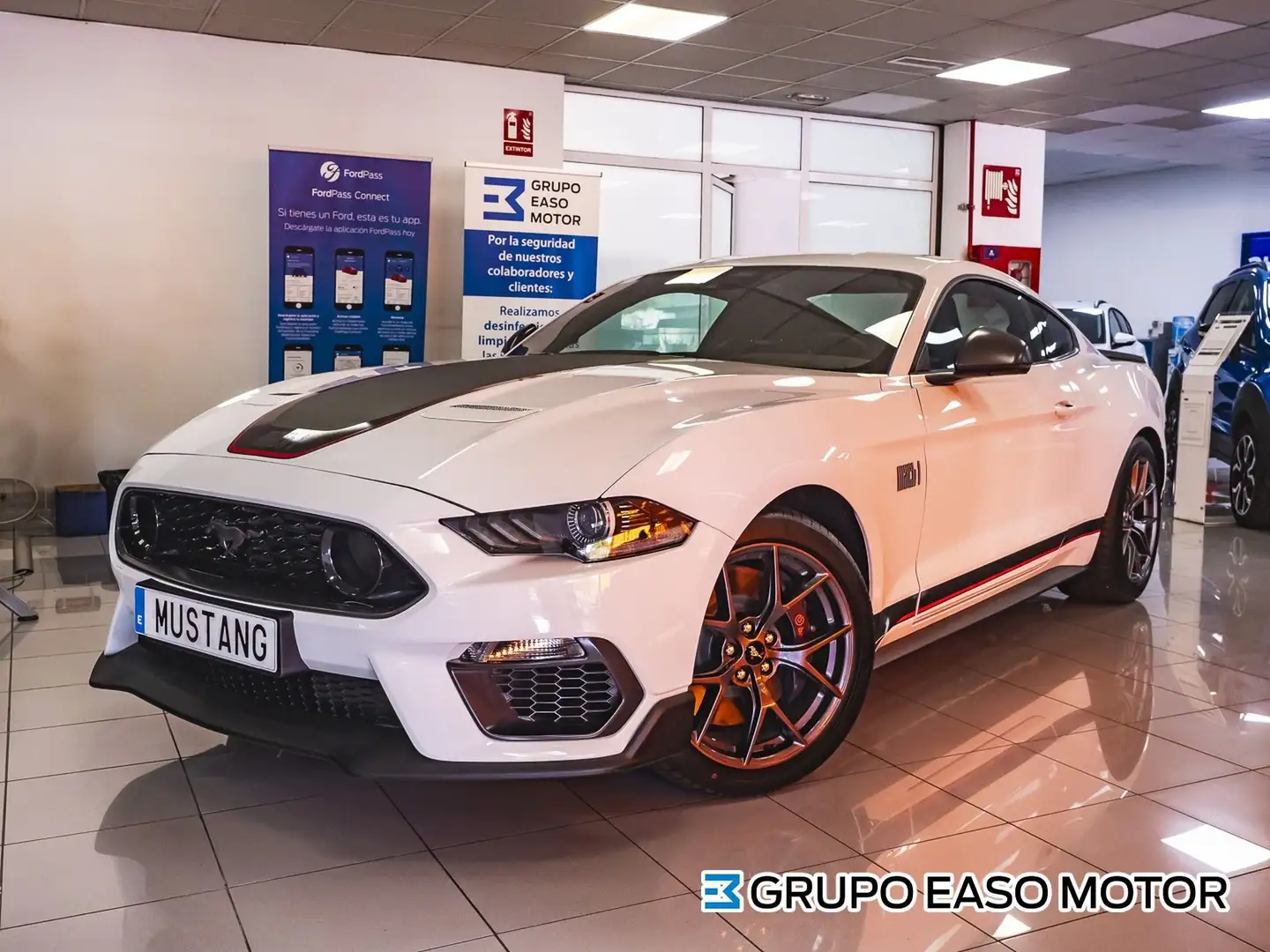 Ford Mustang Fastback 5.0 Ti-VCT Mach I Aut. Blanco - 1