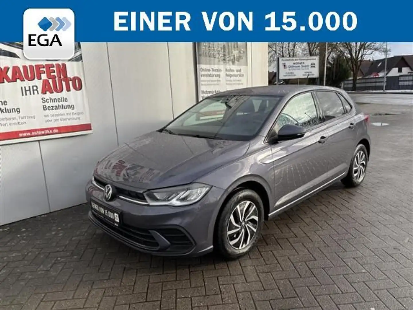 Volkswagen Polo 1.0 TSI Life*AUTOMATIK*KLIMA*CARPLAY*NAVI*K Grau - 1