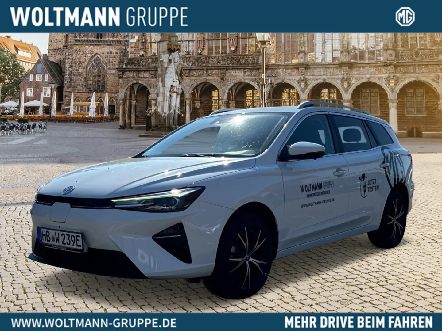 MG MG5 51kw Luxury Navi digitales Cockpit 360 Kamera LED Weiß - 1