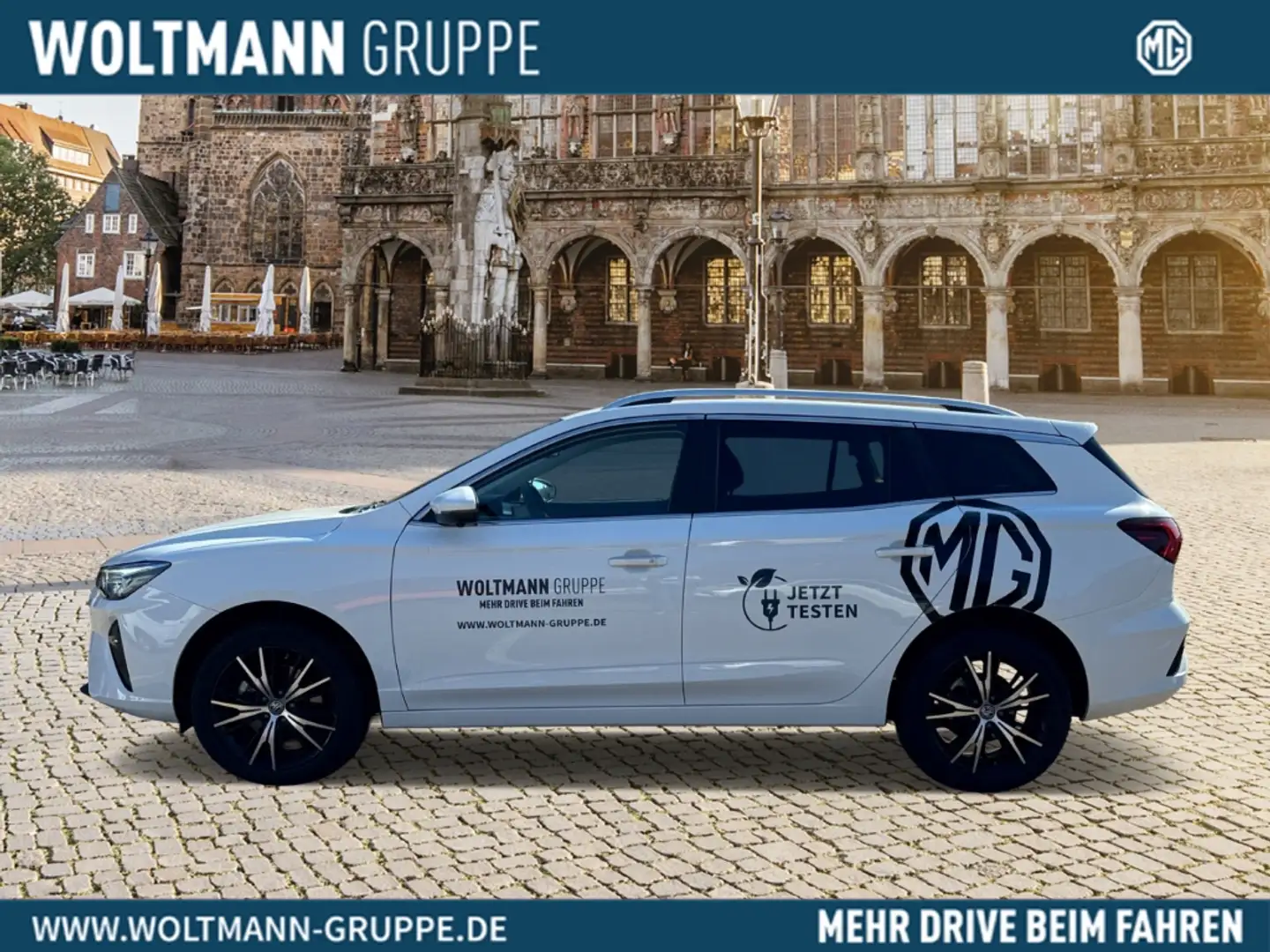 MG MG5 51kw Luxury Navi digitales Cockpit 360 Kamera LED Weiß - 2