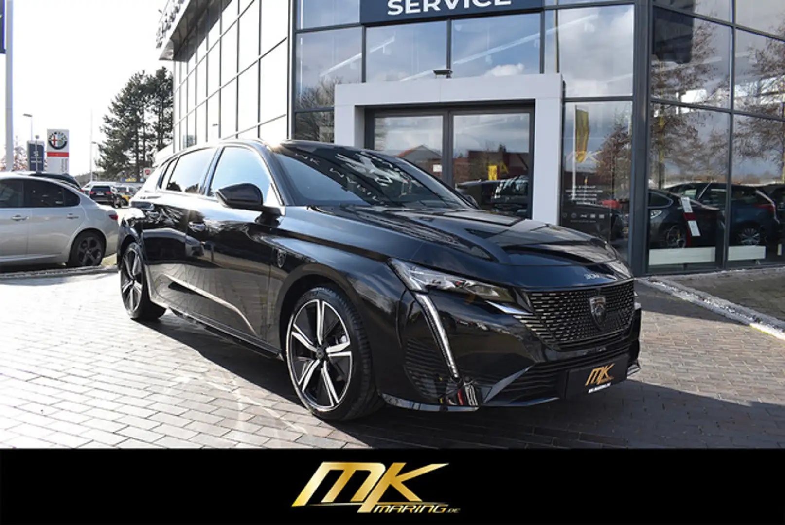 Peugeot 308 GT PT 130 EAT8 FOCAL*MATRIX*CARPLAY*MY2024* Noir - 1