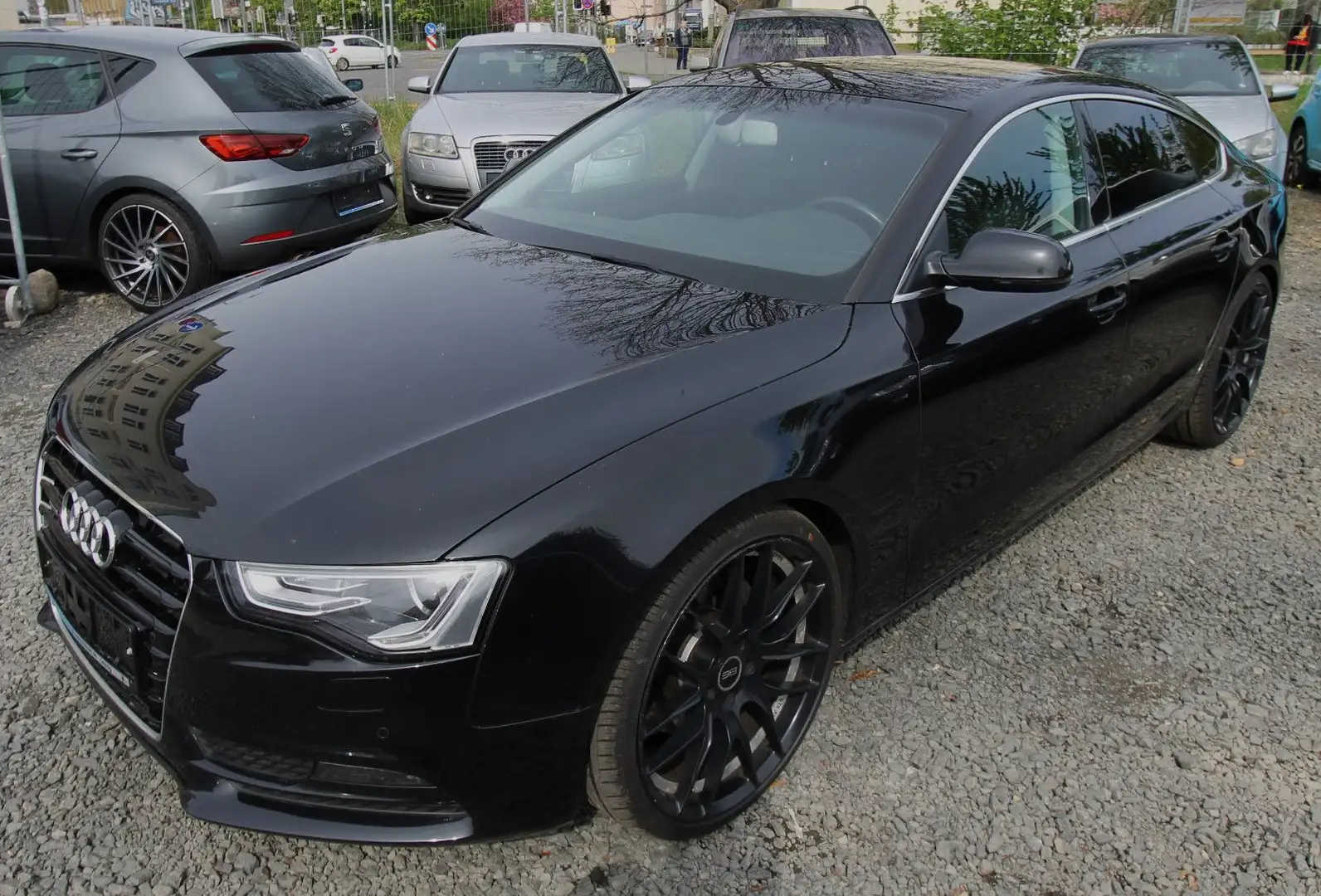 Audi A5 Sportback 2.0TFSI quattro Bi-X Fahrwerk 20Zol Nero - 1