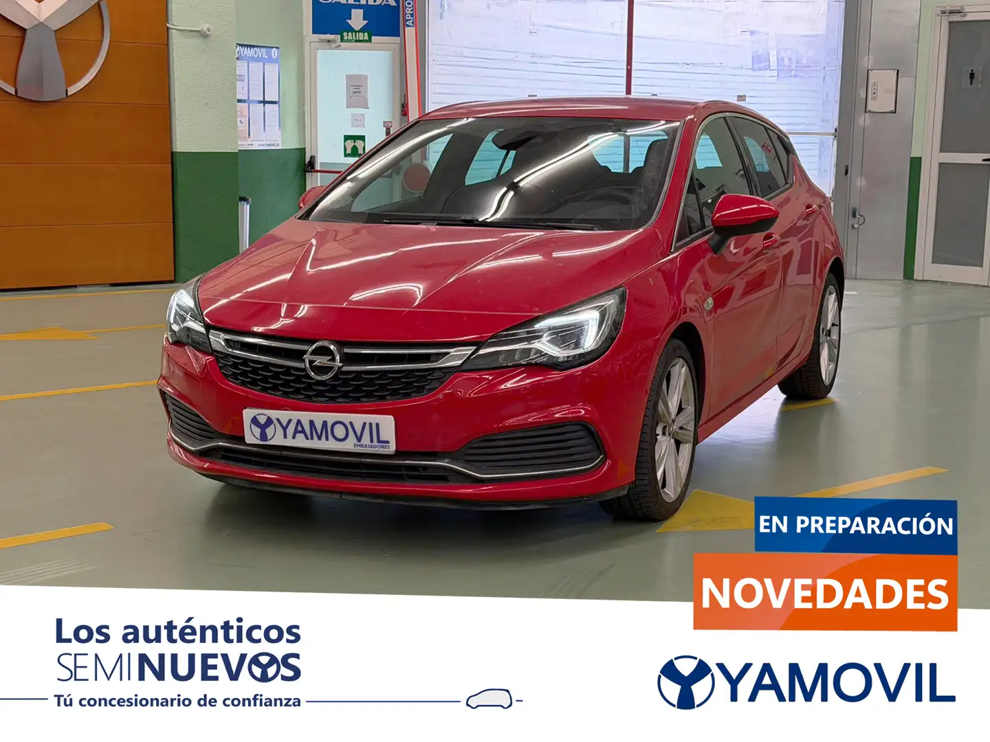 Opel Astra 1.4T S/S GSi Line 150 Rouge - 1