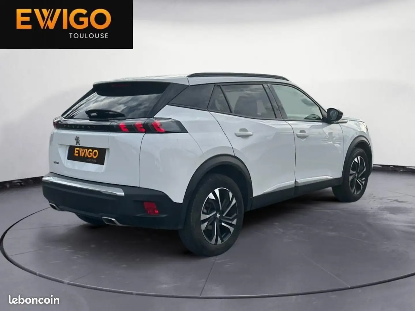 Peugeot 2008 GENERATION-II 1.2 PURETECH 130 ALLURE EAT COURROIE Blanc - 2