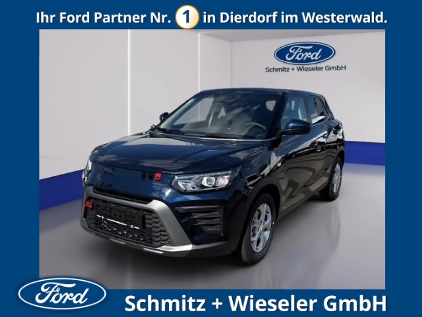 KGM Tivoli NOMAD T-GDi 1,5Benziner 163 PS MT, Navi, Blau - 1