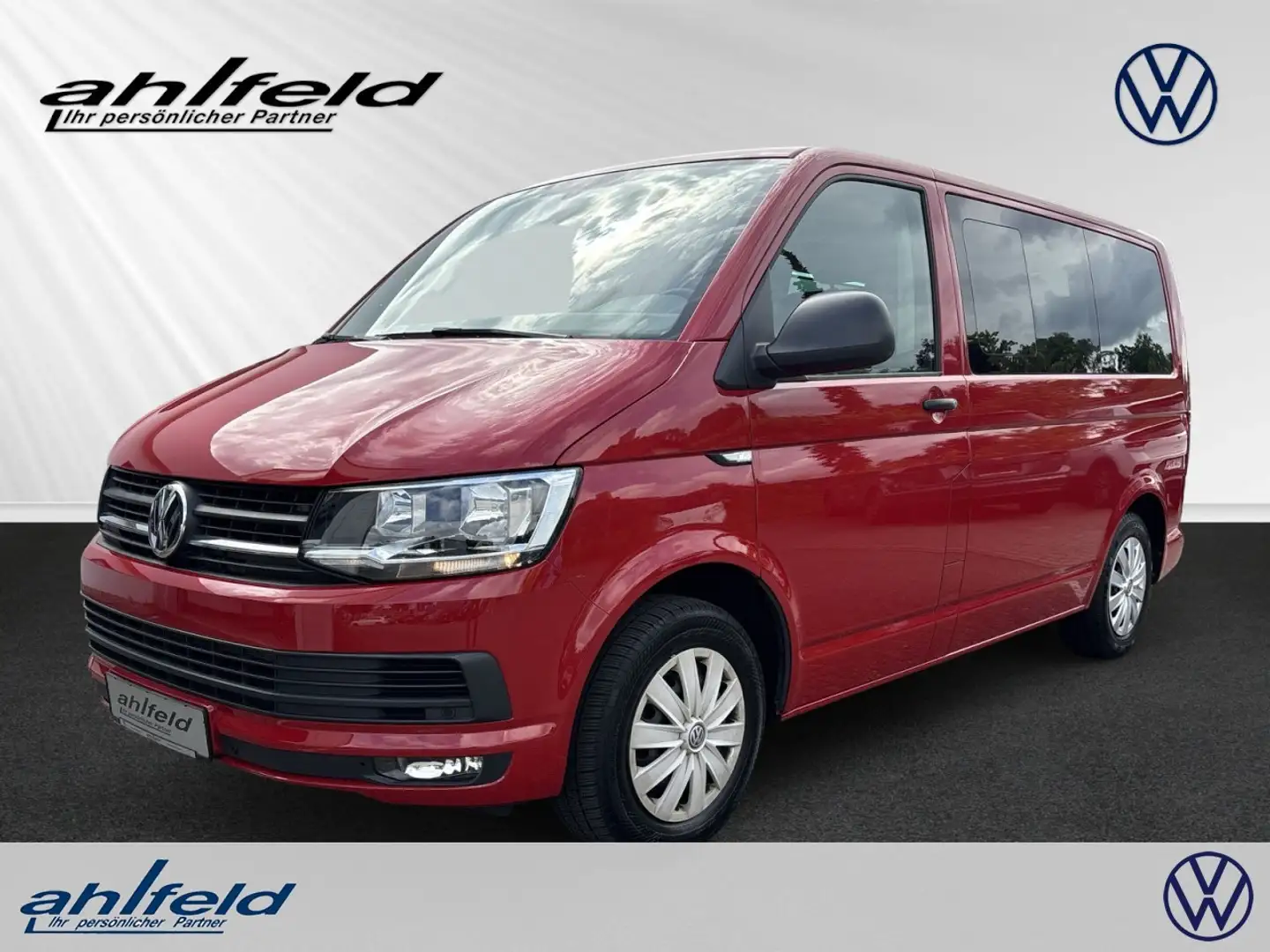 Volkswagen T6 Multivan 2.0 TDI DSG NAVI Standhzg KAM GRA Klima Navi Rot - 1
