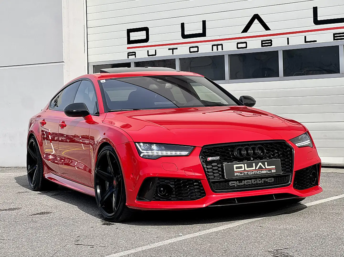 Audi RS7 Sportback 4,0 TFSI COD quattro S-tronic/KERAMIK... Rood - 2