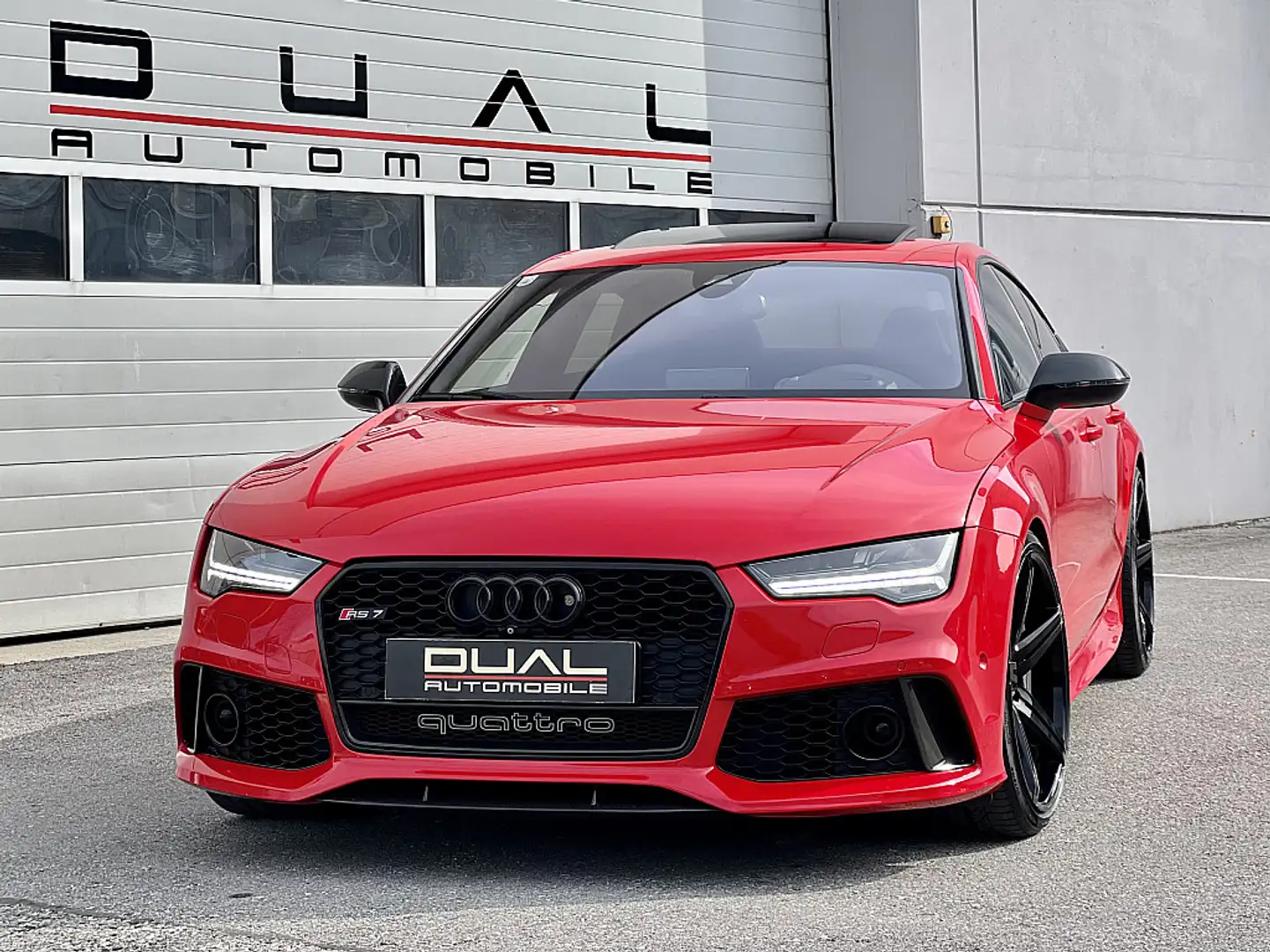 Audi RS7 Sportback 4,0 TFSI COD quattro S-tronic/KERAMIK... Rood - 1