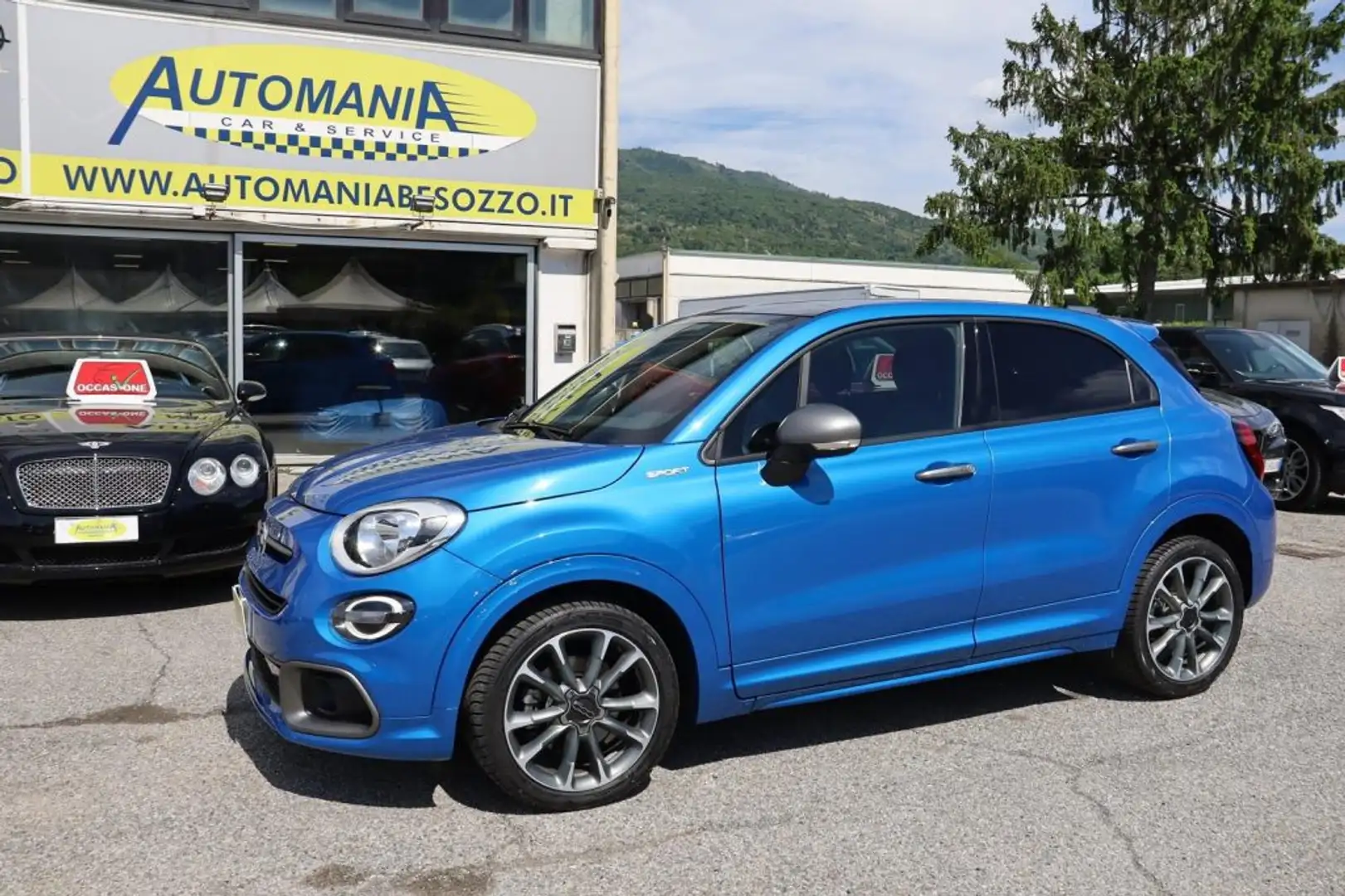 Fiat 500X 1.3 T4 150 CV DCT Yacht Club Capri Sport Bleu - 1