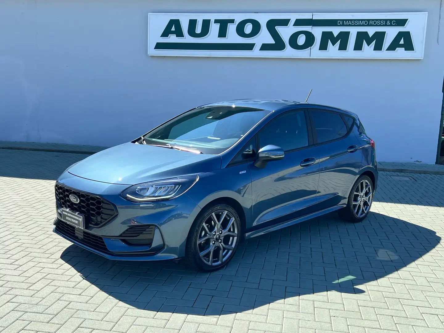 Ford Fiesta 5p 1.0 ecoboost h ST-Line 125cv 20000 KM PERFETTA! Azul - 1