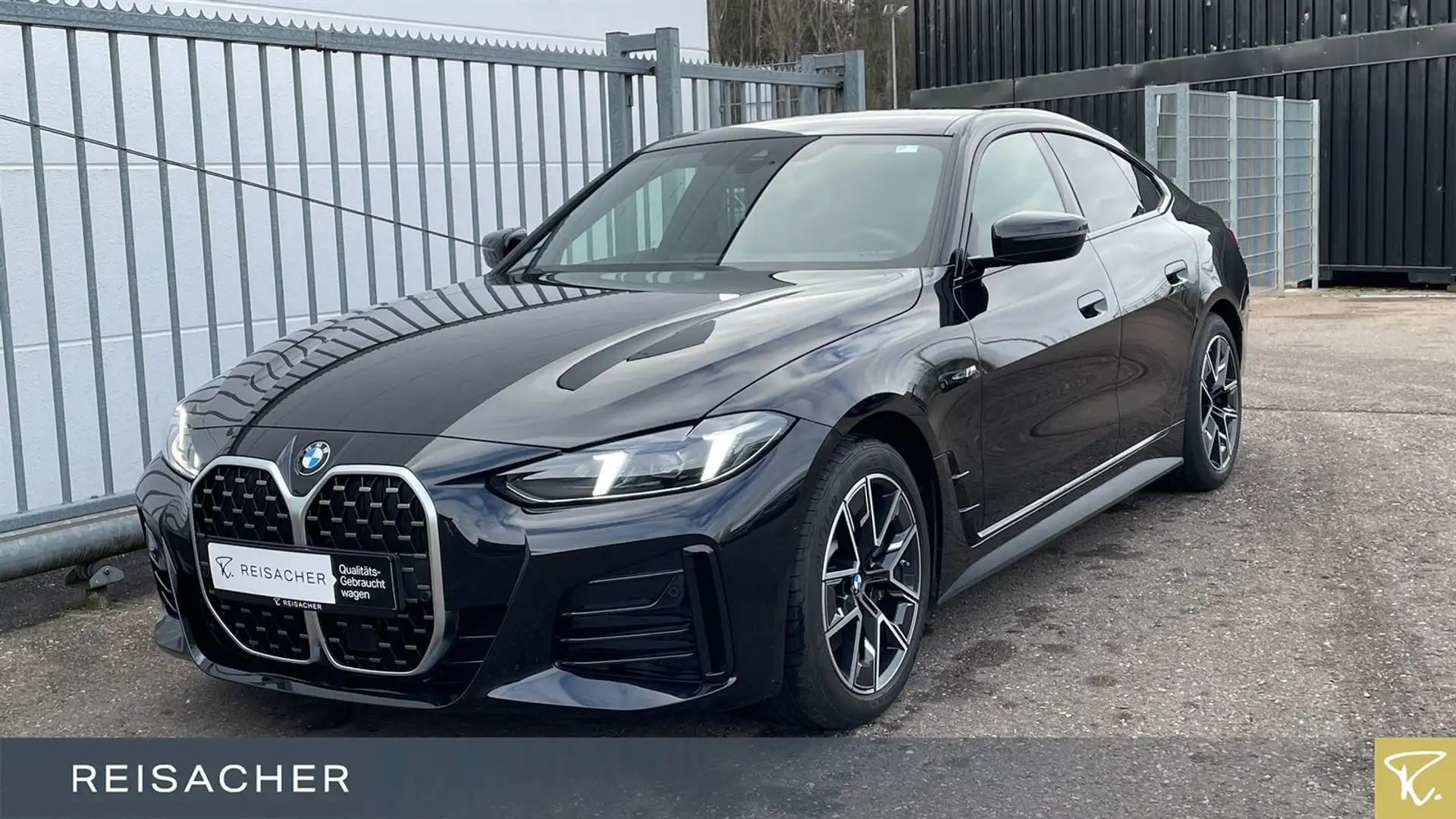 BMW 430 430i xDrive Gran Coupé M-Sport,ACC,ParkAss,HiFi Schwarz - 1