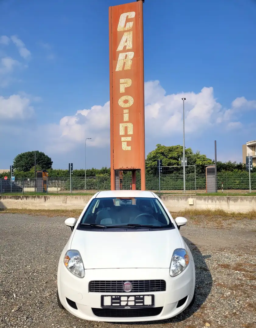Fiat Grande Punto 3p 1.4 tjt Dynamic 120cv NEOPATENTATI Weiß - 1