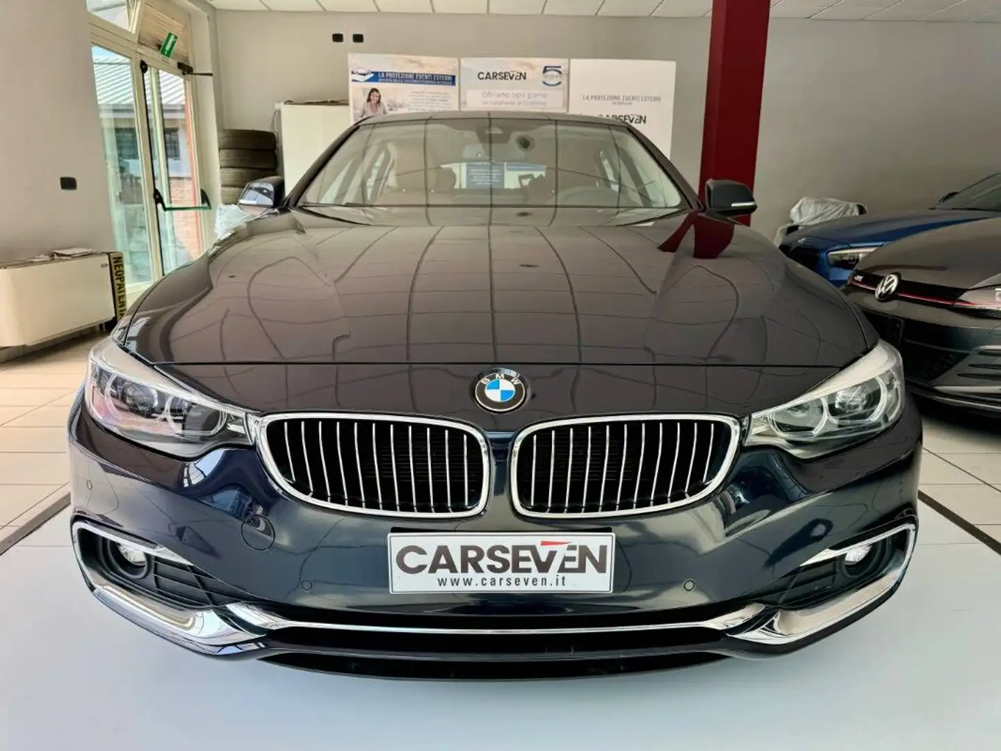 BMW 418 418d Luxury Bleu - 2