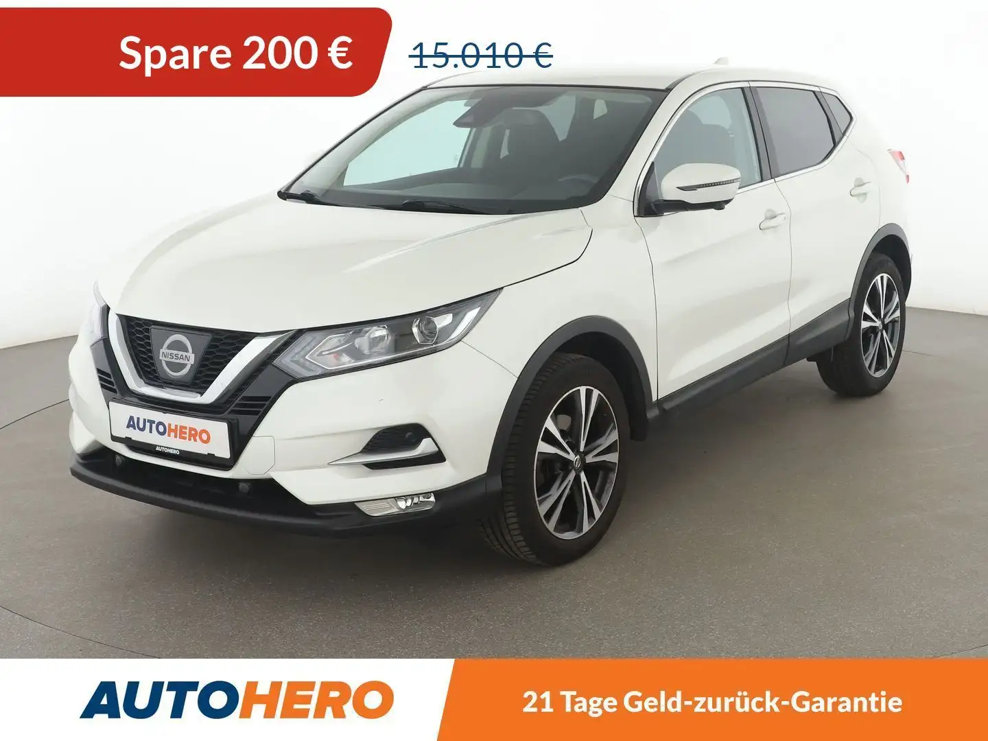 Nissan Qashqai 1.2 Tekna + Weiß - 1