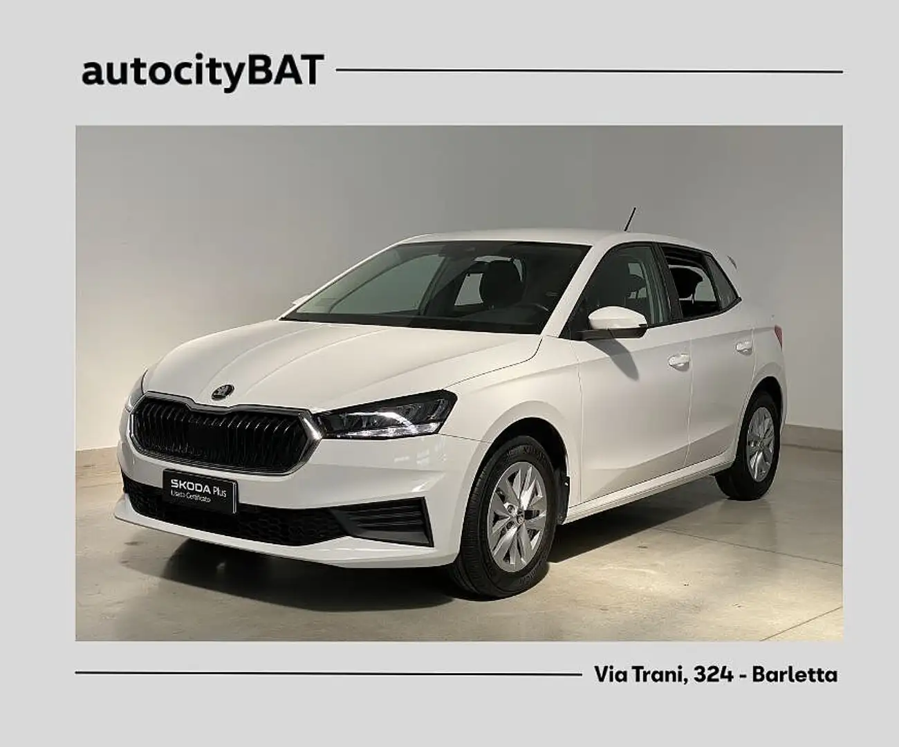 Skoda Fabia 1.0 TSI 95 CV Ambition Blanc - 1