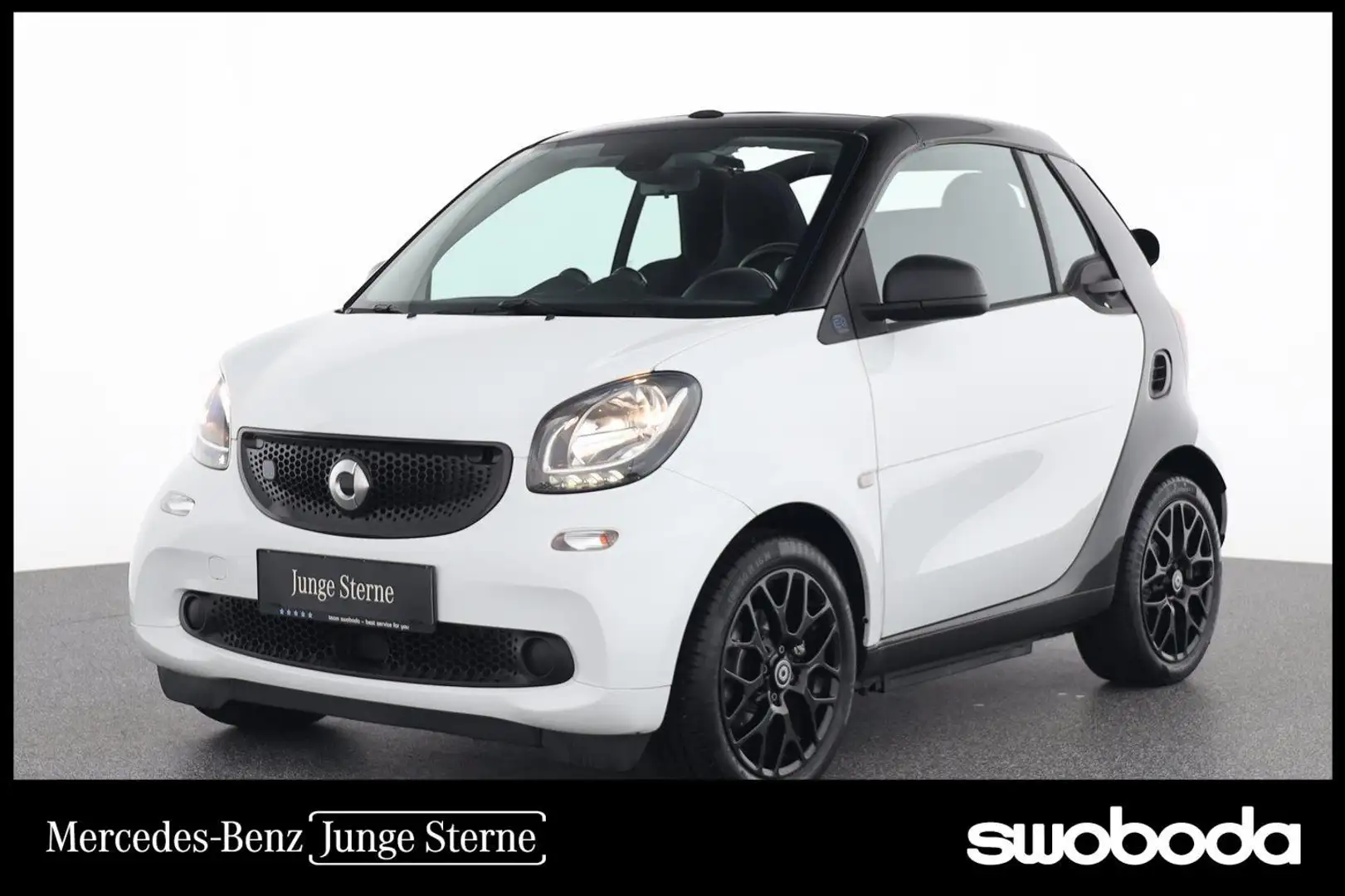 smart forTwo fortwo Cabrio EQ Passion Sitzhzg. Klimaaut. LED Weiß - 1