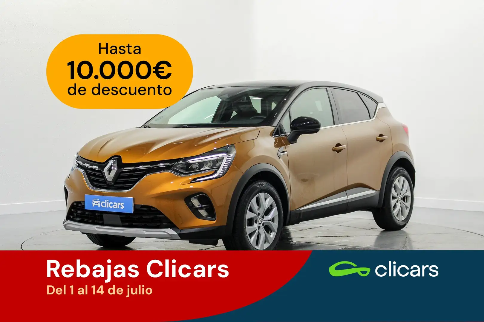 Renault Captur TCe GPF Micro Híbrido Zen EDC 103kW Naranja - 1