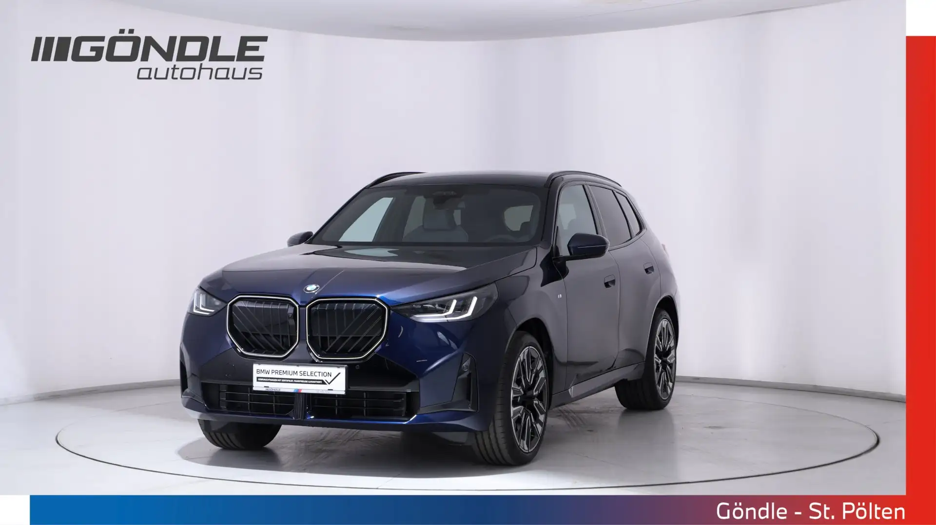 BMW X3 20d xDrive Blau - 1