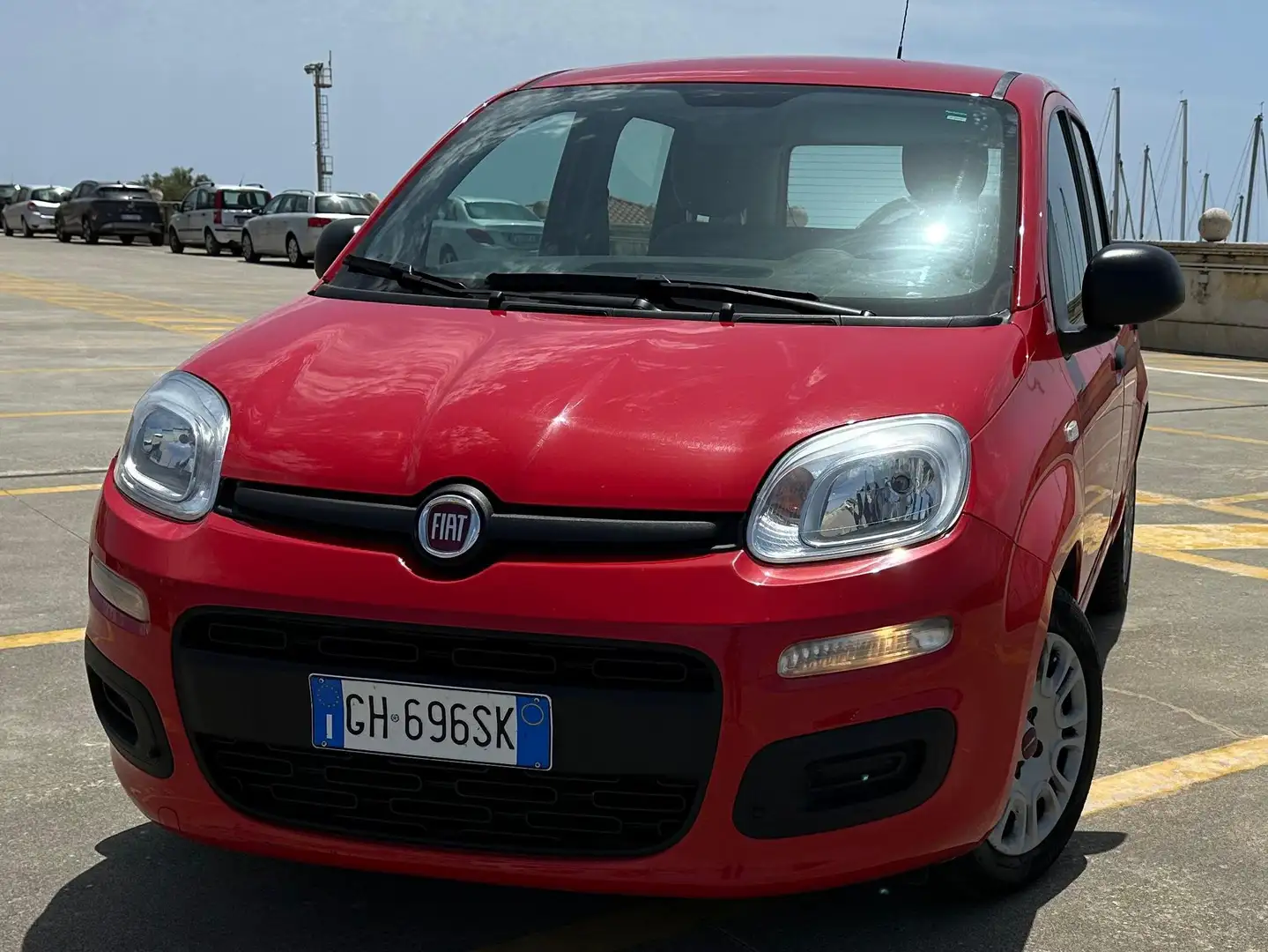 Fiat Panda Panda 1.0 firefly hybrid s Rosso - 2
