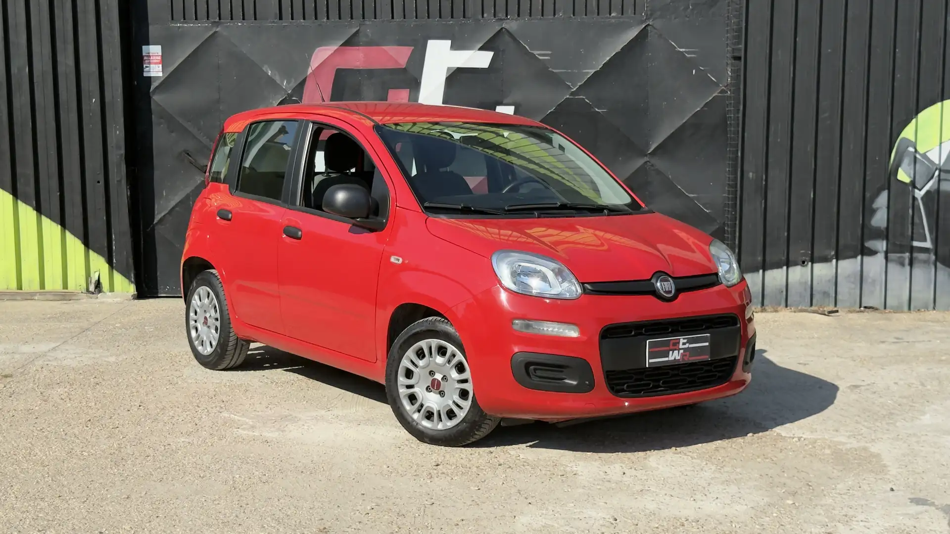 Fiat Panda Panda 1.0 firefly hybrid s Rouge - 1