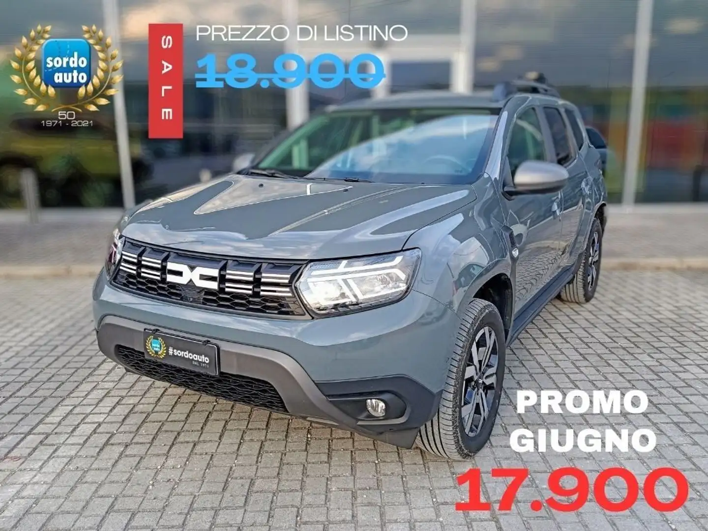 Dacia Duster 1.0 TCe GPL 4x2 Journey UP N1 Grigio - 1