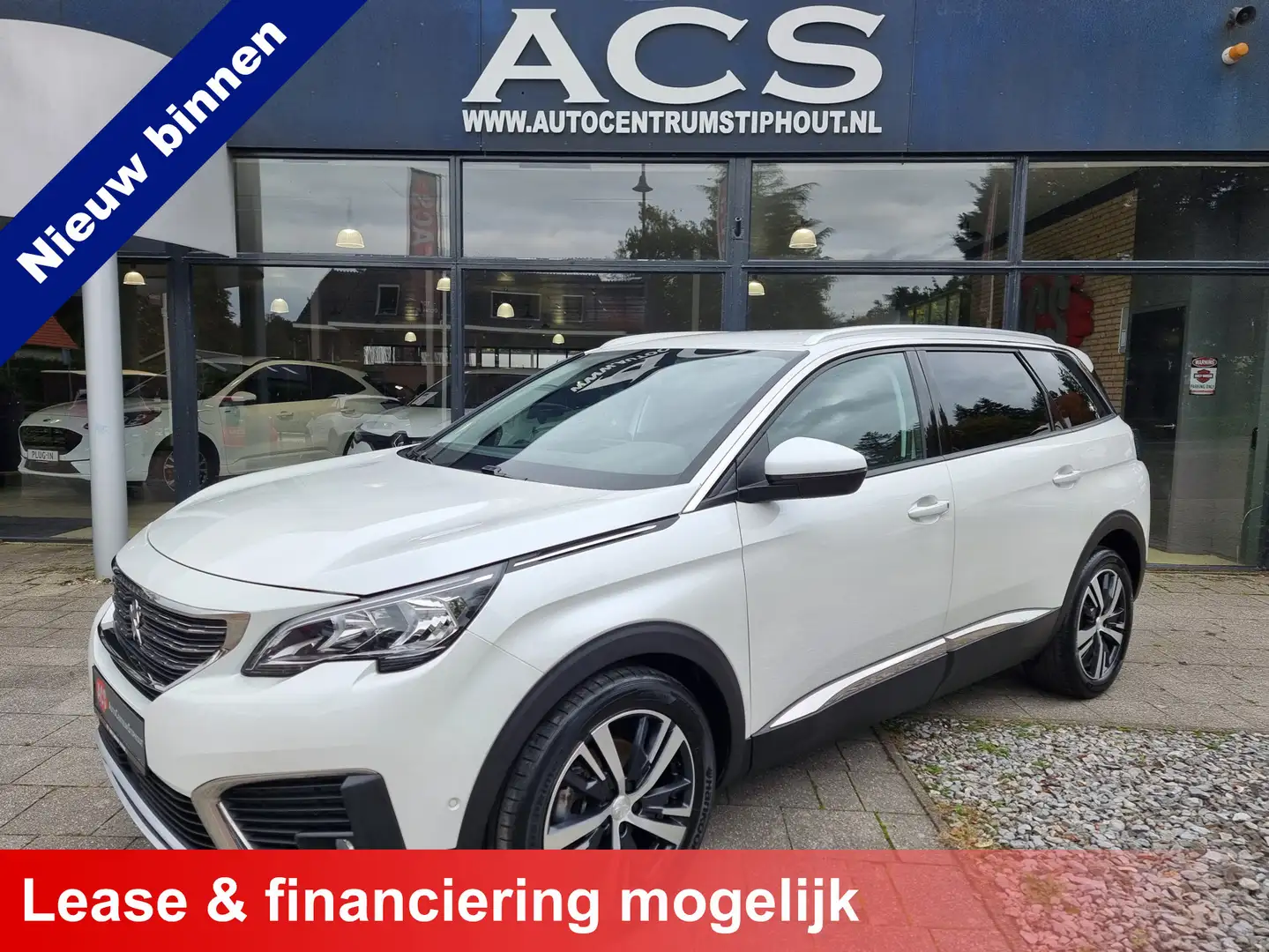 Peugeot 5008 1.2 Allure 131pk | 7-pers | Carplay | Leder | Dist Wit - 1