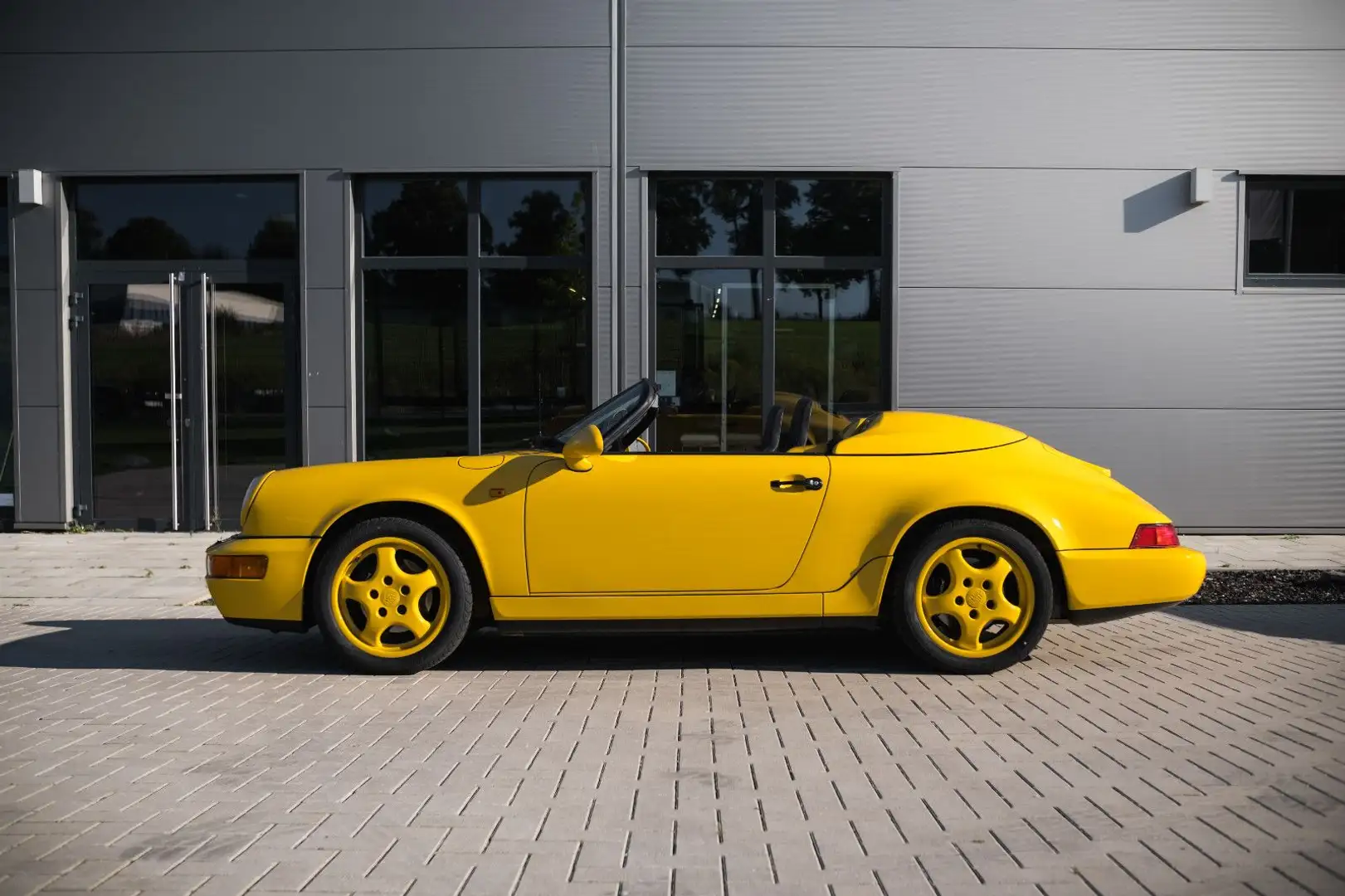 Porsche 964 911/964 Speedster, 2. Hand, dt. Auto, 19200 KM ! Gelb - 1