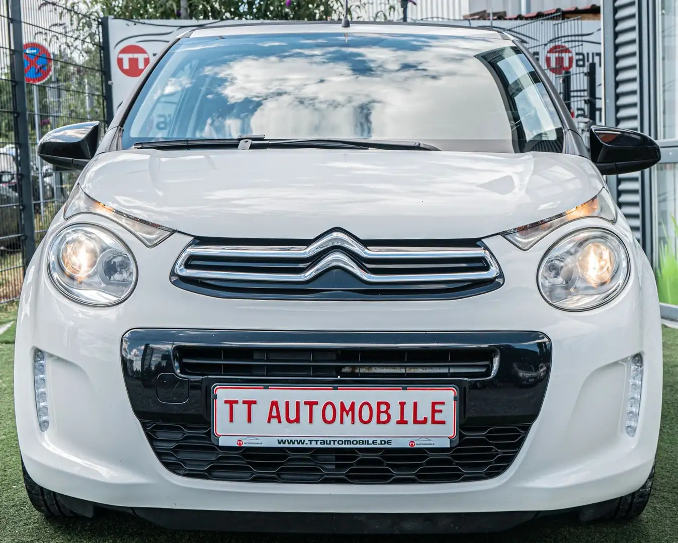 Citroen C1 Airscape Shine |KLIMAAUTOM|FALTDACH|NAVI| Weiß - 2