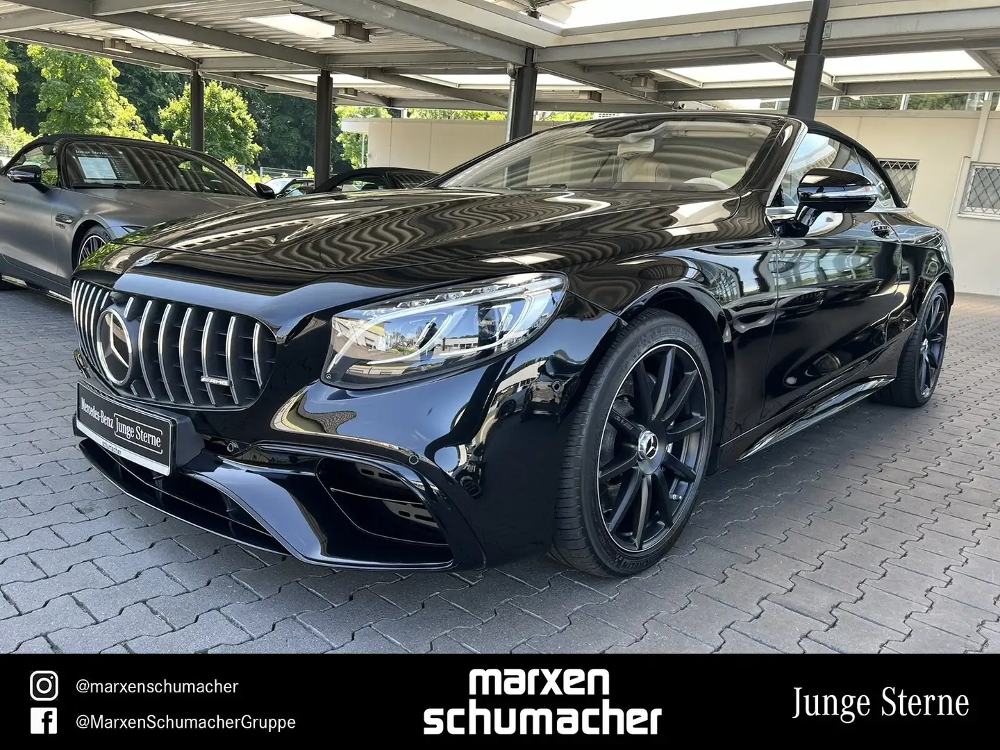 Mercedes-Benz S 63 AMG AMG S 63 4M+ Cabrio Drivers+Massage+Exkl+Burmest Noir - 1