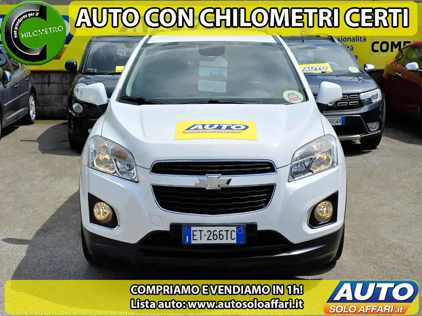 Chevrolet Trax 1.6 LS UNIPROPRIETARIO/TAGLIANDI UFFICIALI/PERMUTE Bianco - 1