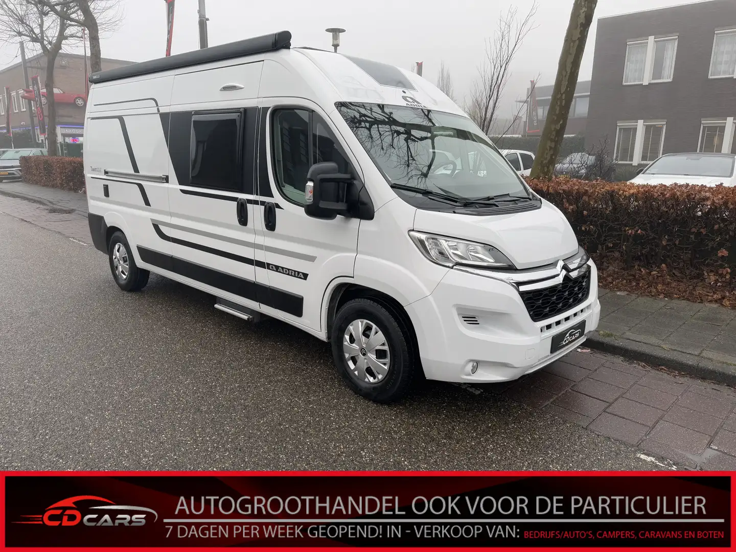 Adria Citroen Twin 600 SP Axess Vast bed, Camera, A Weiß - 1
