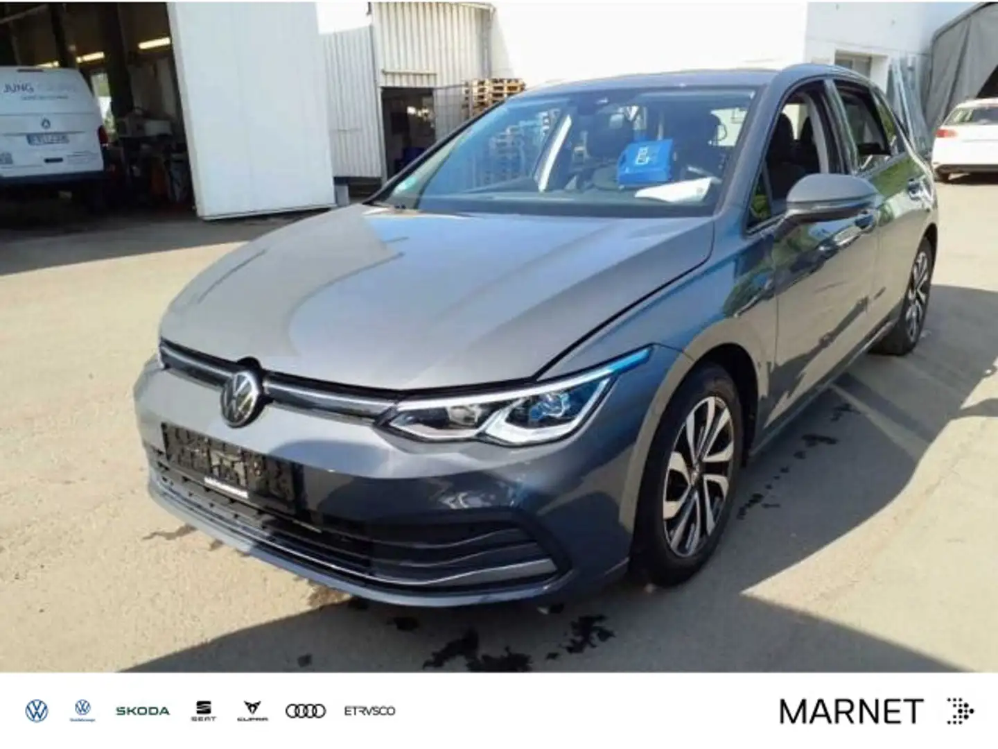 Volkswagen Golf VIII 1.5 TSI Active DSG Navi*AHK*Kamera*Key Gris - 1