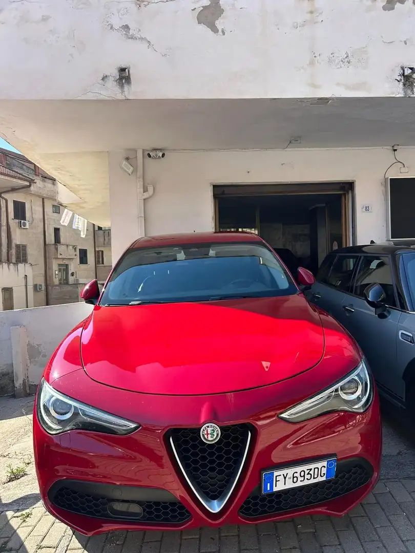 Alfa Romeo Stelvio 2.2 t Business Q4 190cv auto my19 Rosso - 1