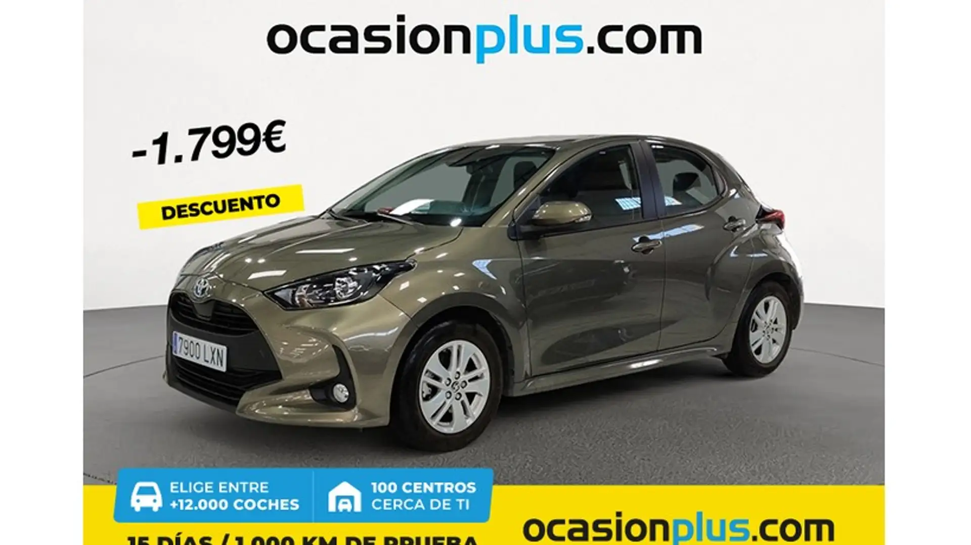 Toyota Yaris 120H 1.5 Business Plus Marrón - 1
