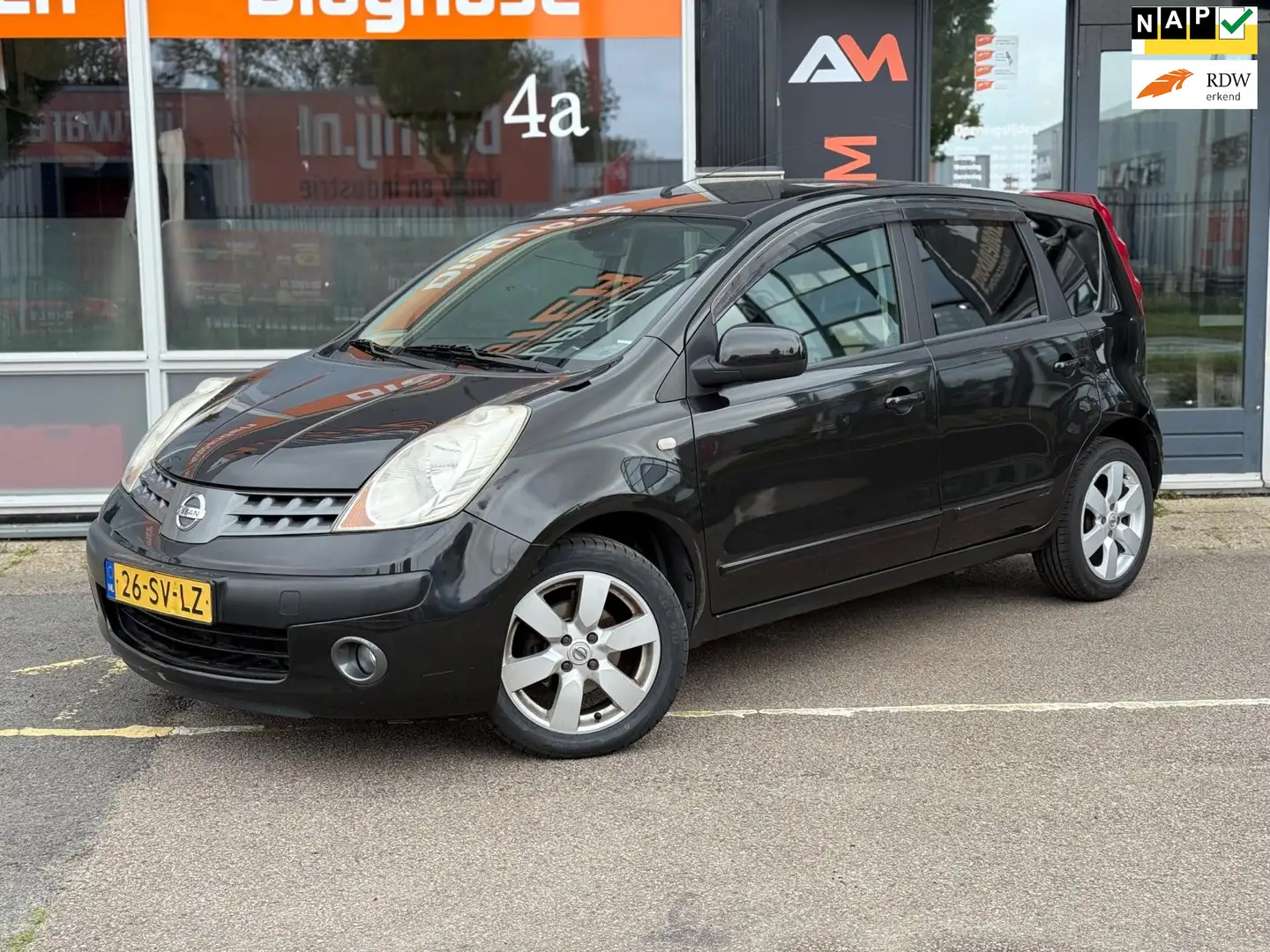 Nissan Note 1.6 First Note I Airco I Zwart - 1