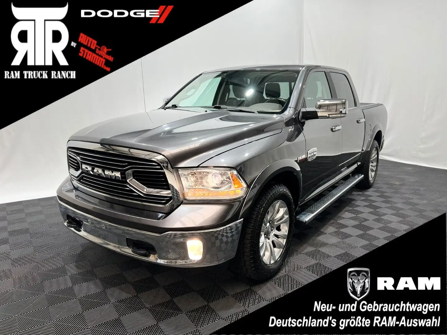 Dodge RAM 1500 Longhorn 5,7L V8 Hemi Crew Cab 4x4  LPG Szürke - 1