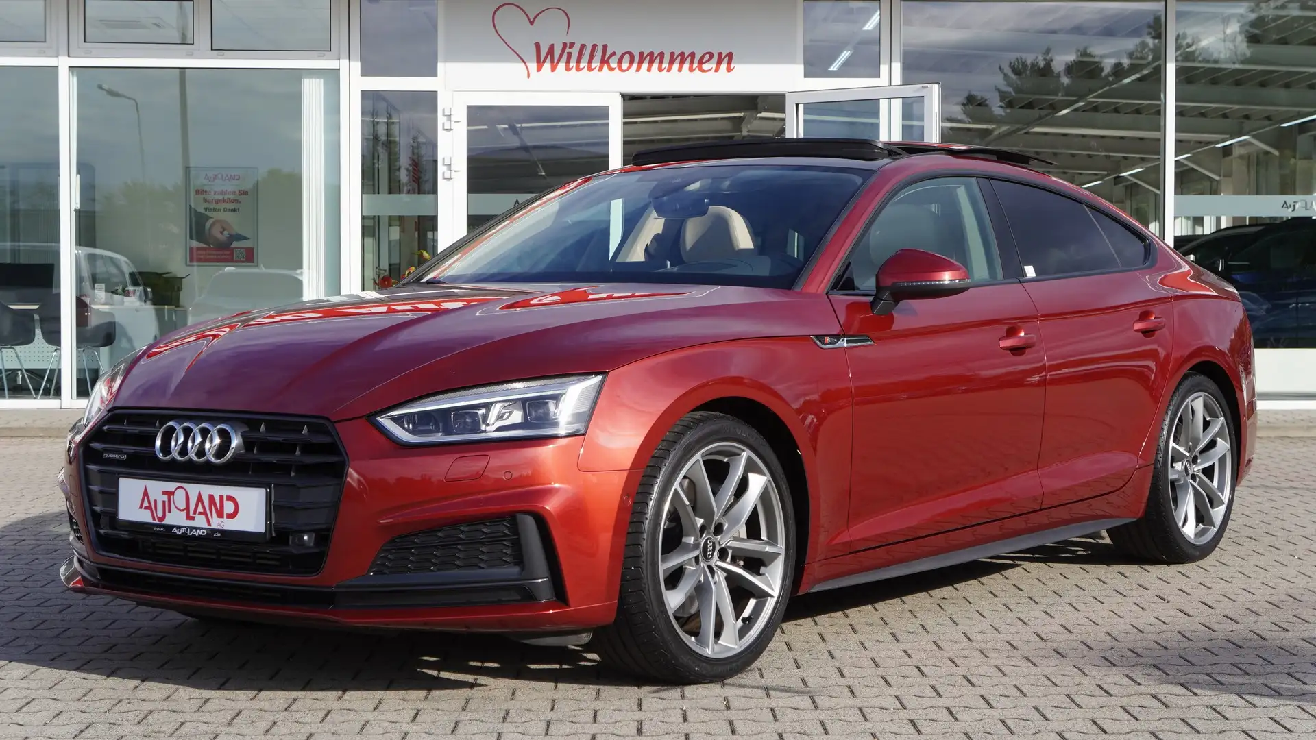 Audi A5 SB 2.0 TFSI quattro S-Line LED Standheizung Rouge - 2