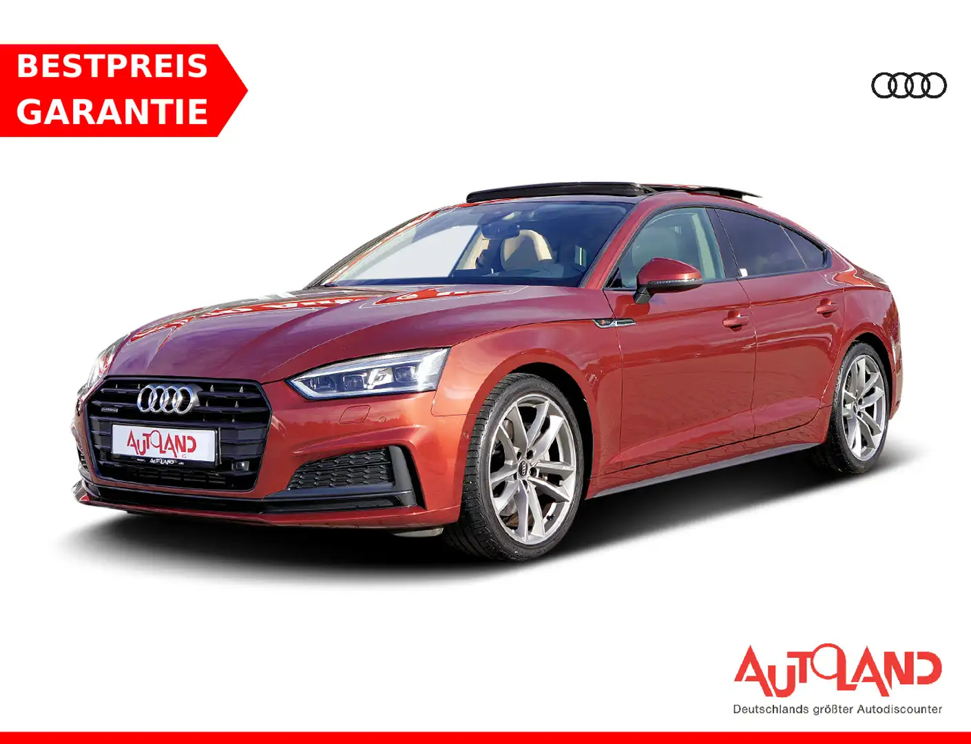 Audi A5 SB 2.0 TFSI quattro S-Line LED Standheizung Rouge - 1