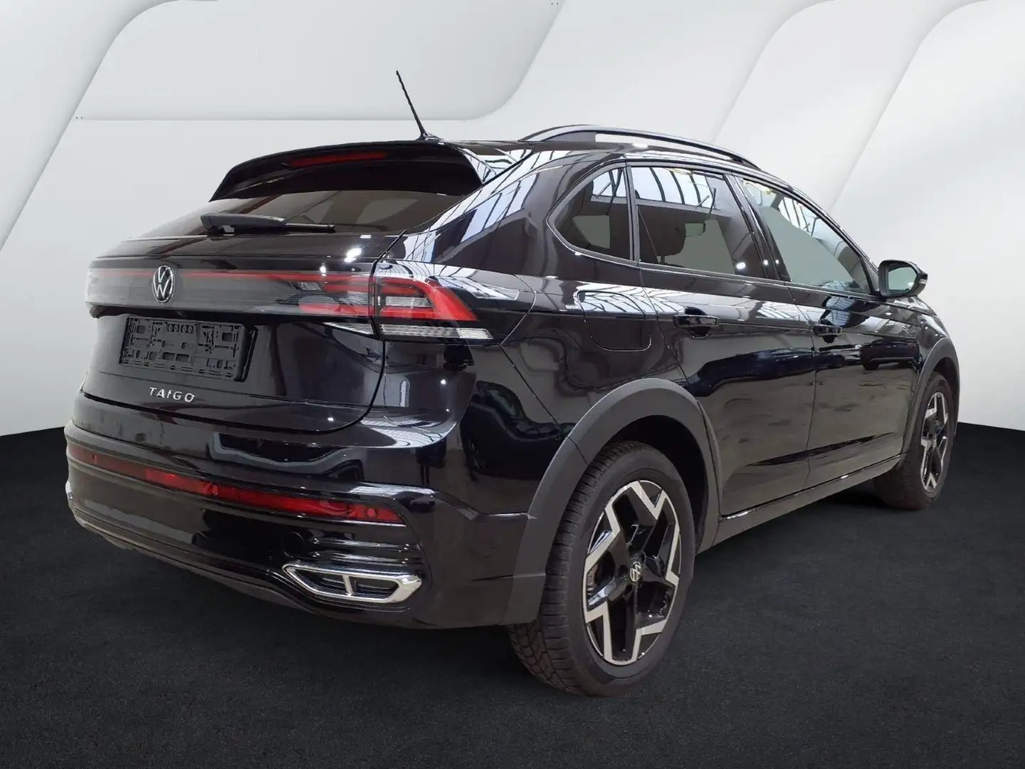 Volkswagen Taigo 1.5 TSI DSG R-Line IQ.Light/ACC/Kamera/App Schwarz - 2