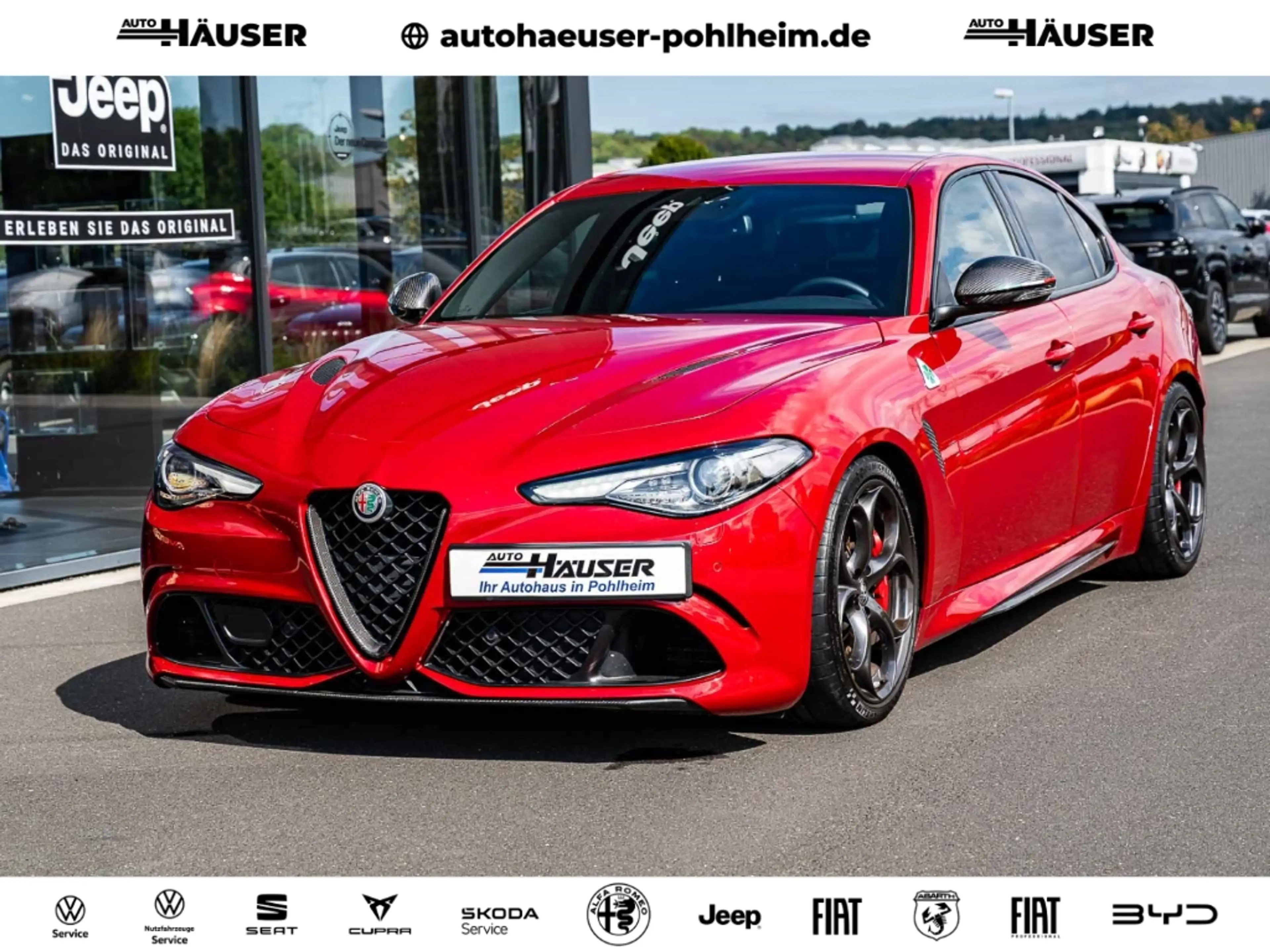 Alfa Romeo Giulia Quadrifoglio HARMAN-KARDON BI-XENON NAVI