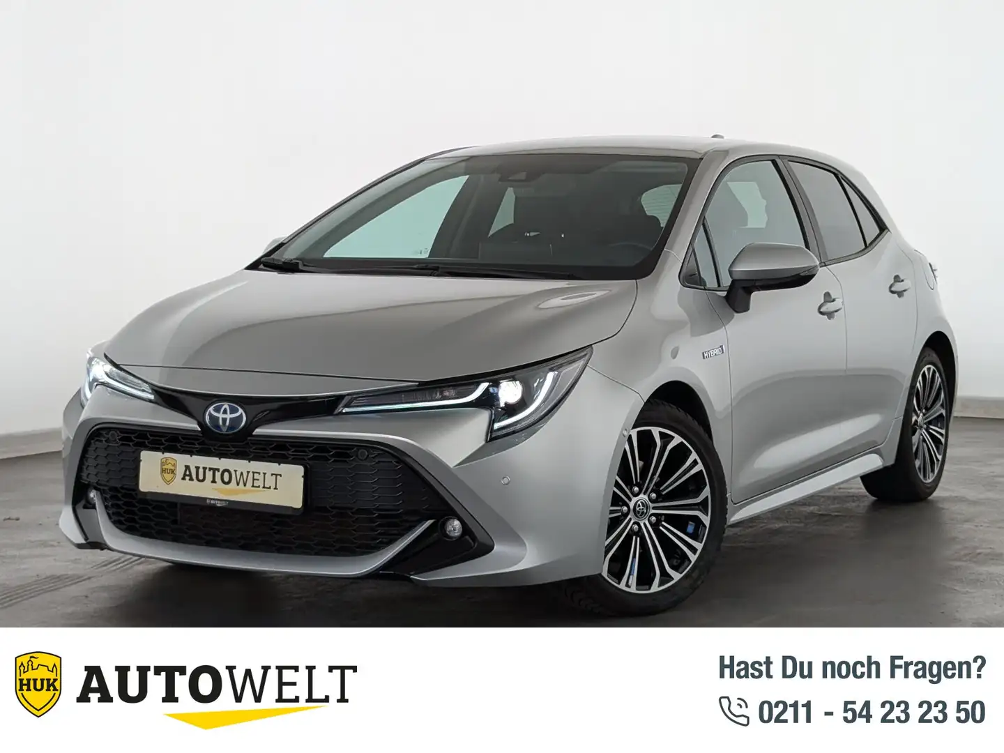 Toyota Corolla Corolla 1.8 Hybrid Club BLUETOOTH+LED+RFK+SHZ+ Silber - 1