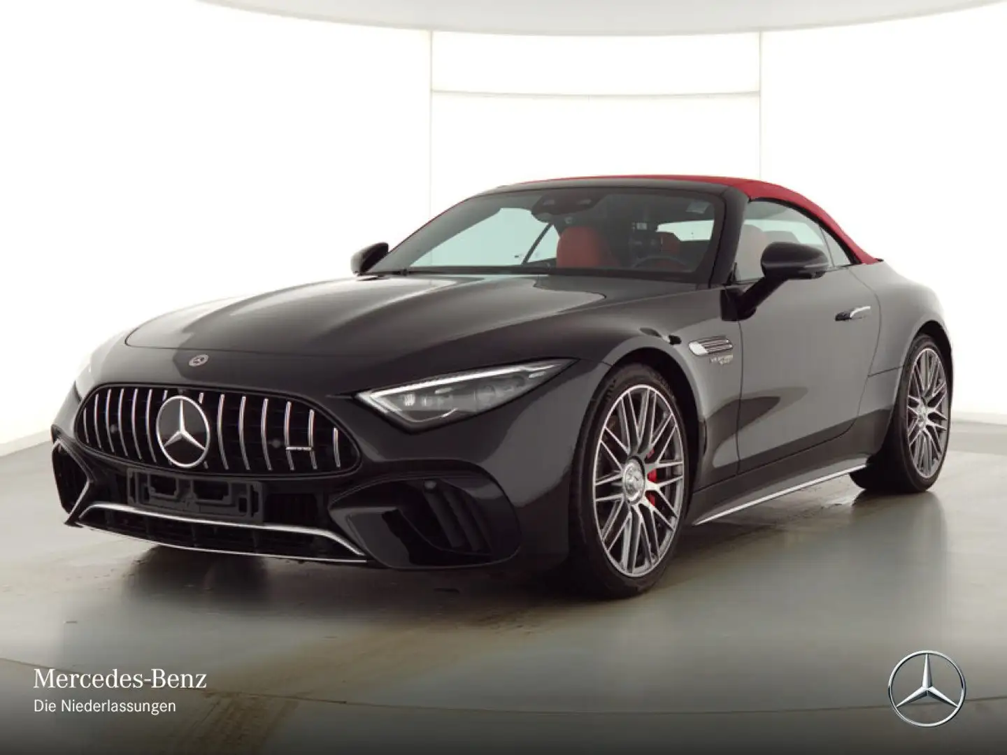 Mercedes-Benz SL 600 SL 55 AMG Cab. 4M Fahrass WideScreen Burmester HUD Negru - 2