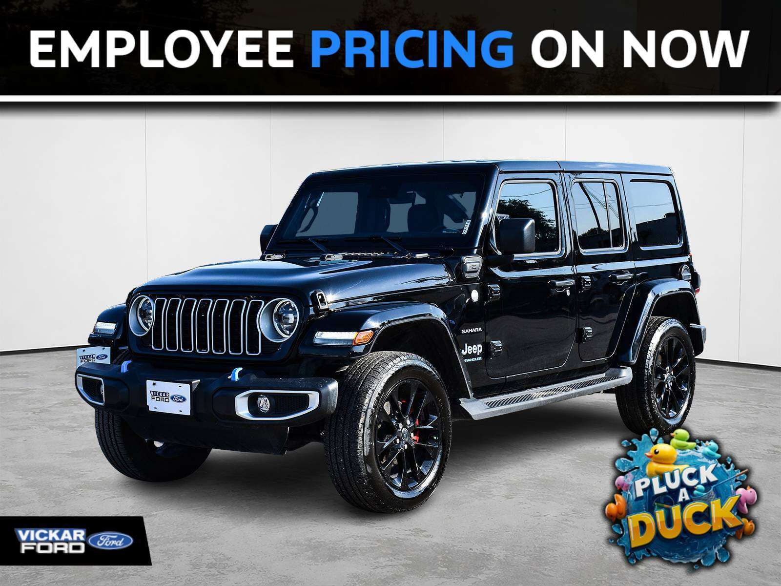 Black 2024 Jeep Wrangler 4xe SUV / Crossover Four-Wheel Drive 8-Speed Automatic