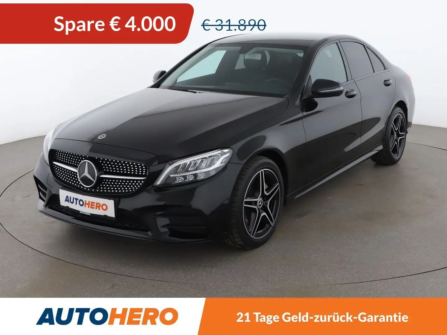 Mercedes-Benz C 200 C 200 AMG Line Noir - 1